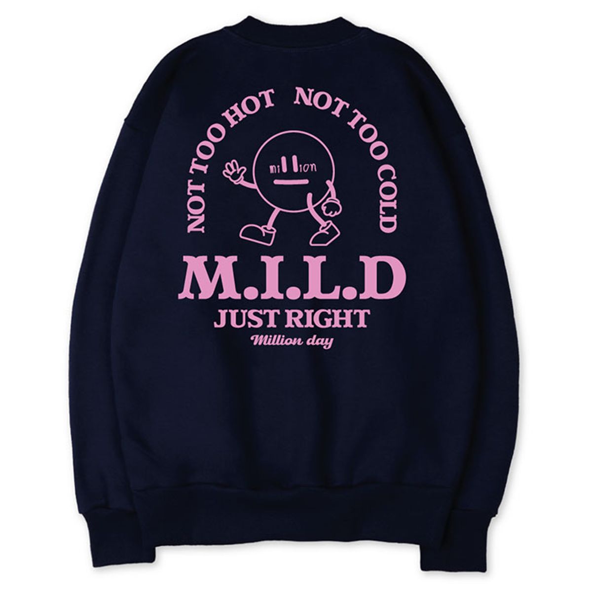 밀리언데이(MILLION DAY) MILLION MILD SWEATSHIRT