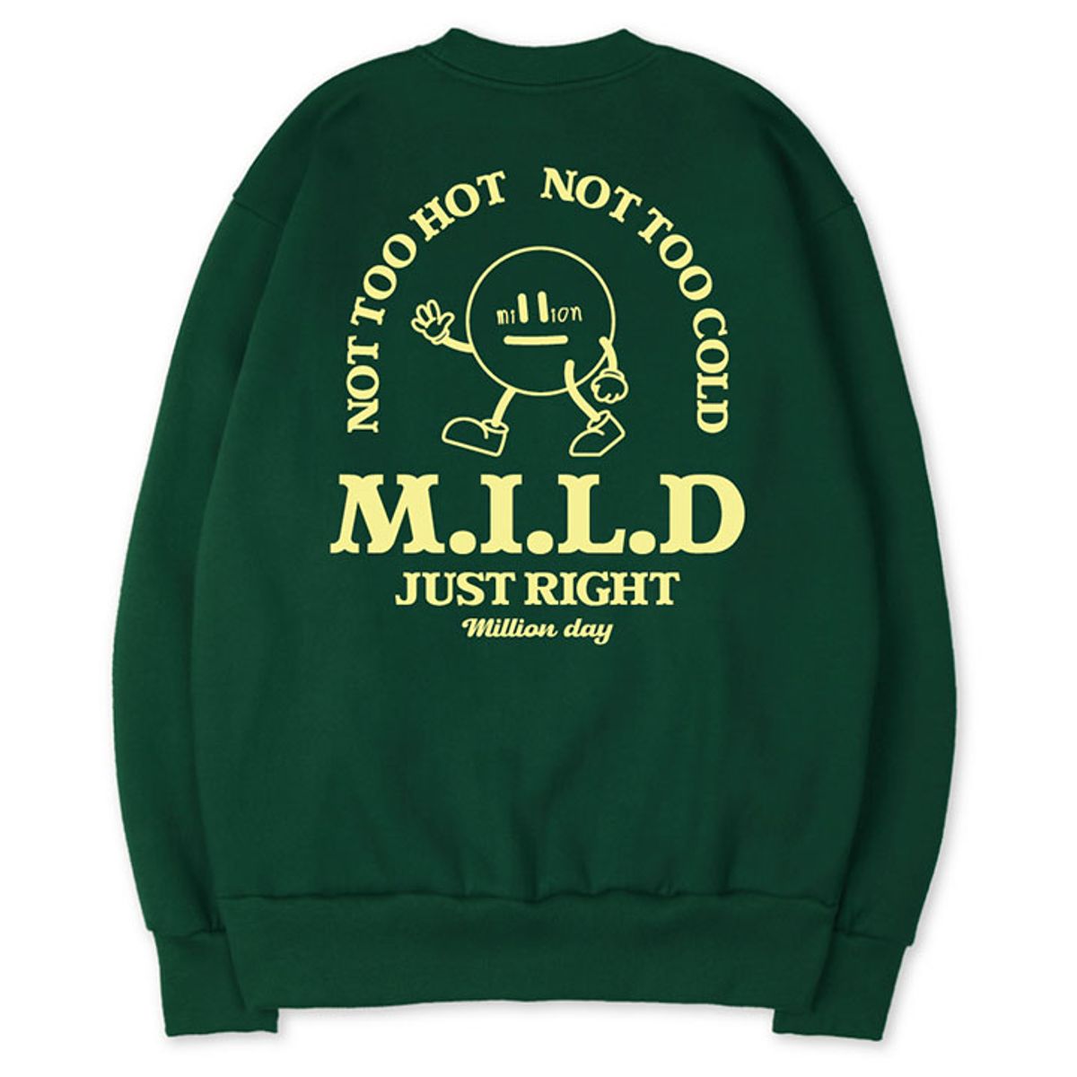 밀리언데이(MILLION DAY) MILLION MILD SWEATSHIRT