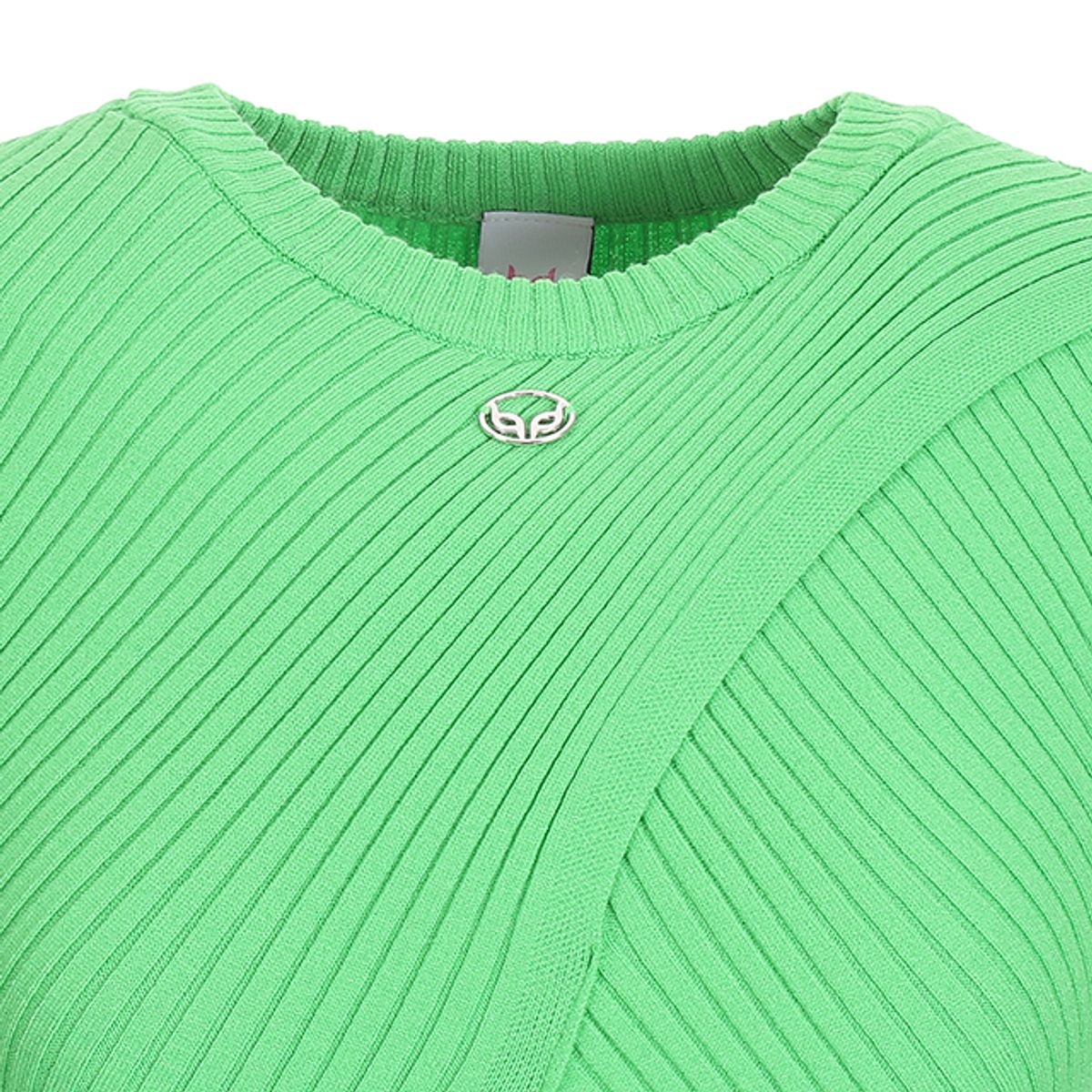 라라폭스(LALAFOX) KNIT V CUT CPOPPED T-SHIRT BN4KL001
