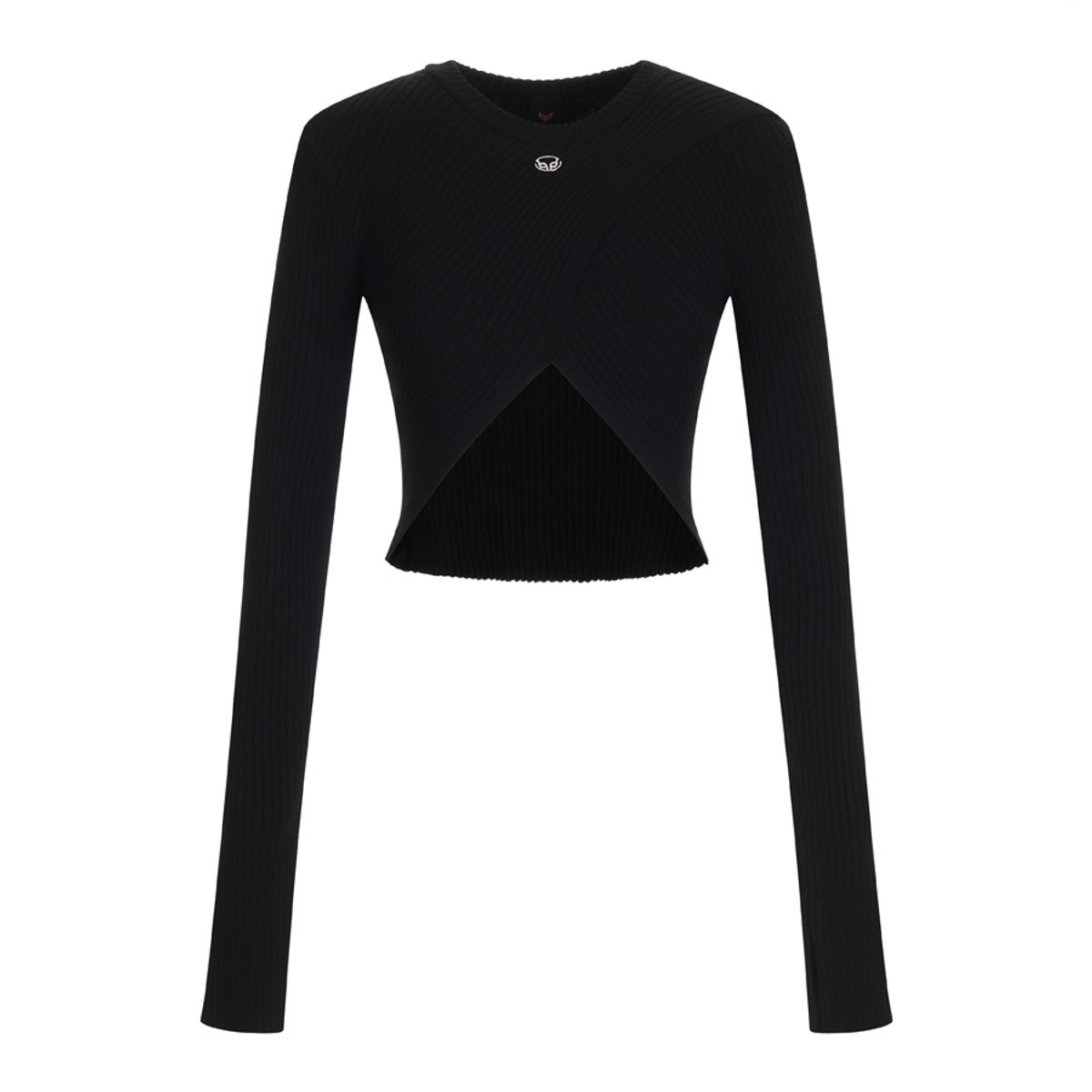 라라폭스(LALAFOX) KNIT V CUT CPOPPED T-SHIRT BN4KL001