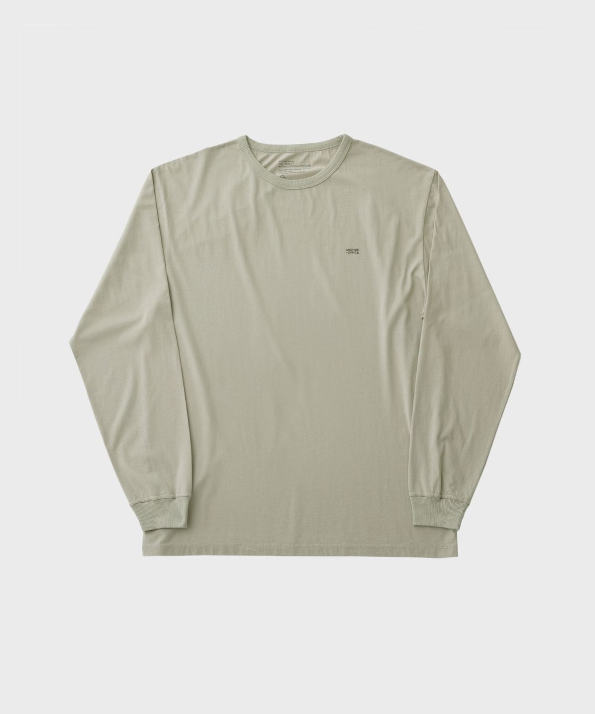 어나더 오피스(ANOTHER OFFICE) Weekly L/S T (Pacific Khaki)
