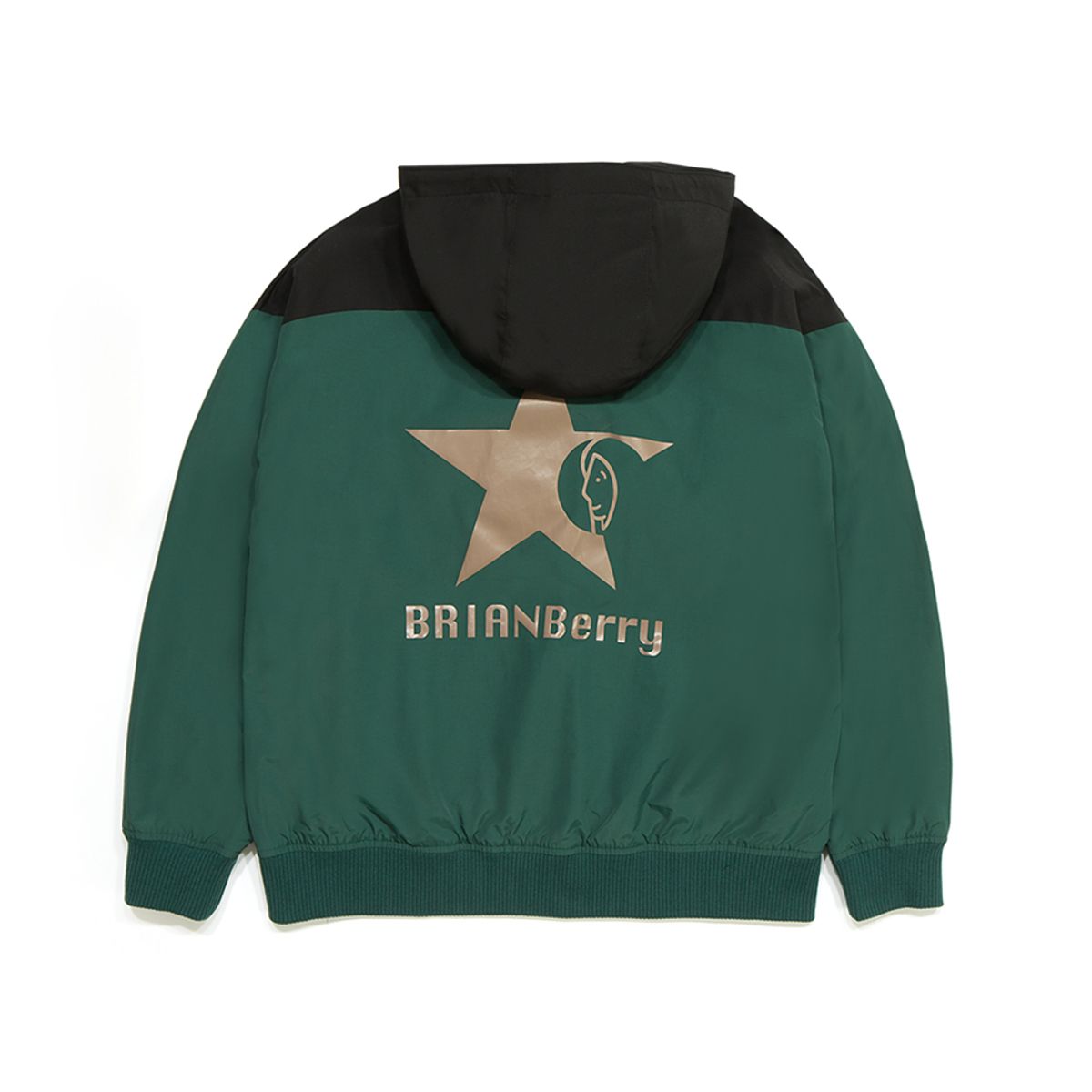 브라이언베리(BRIAN BERRY) REUBEN HOODIE JACKET_D/GREEN