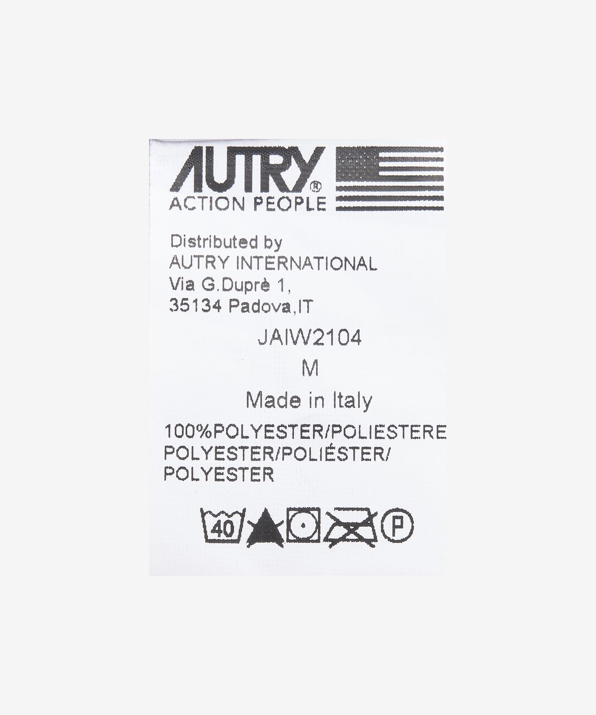 오트리(AUTRY) 로고 재킷 - 레드 / JAIW2104
