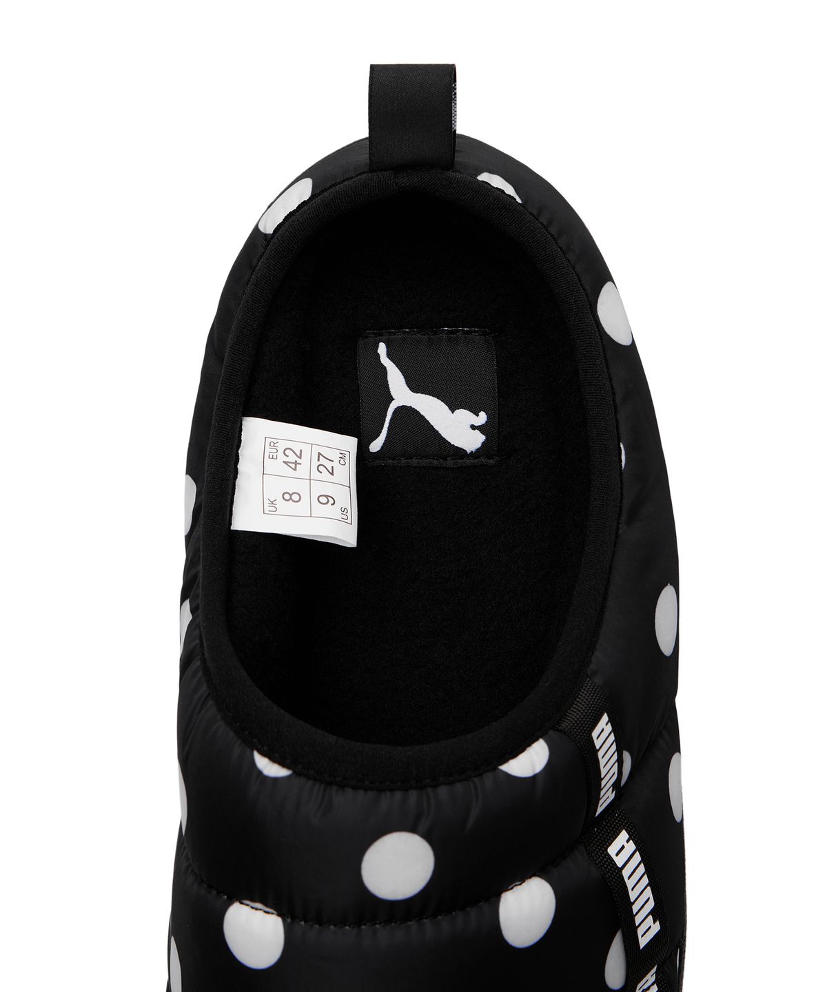 푸마(PUMA) 푸마 터프 패디드 폴카 도트 스커프 - 블랙:화이트 / 392192-01