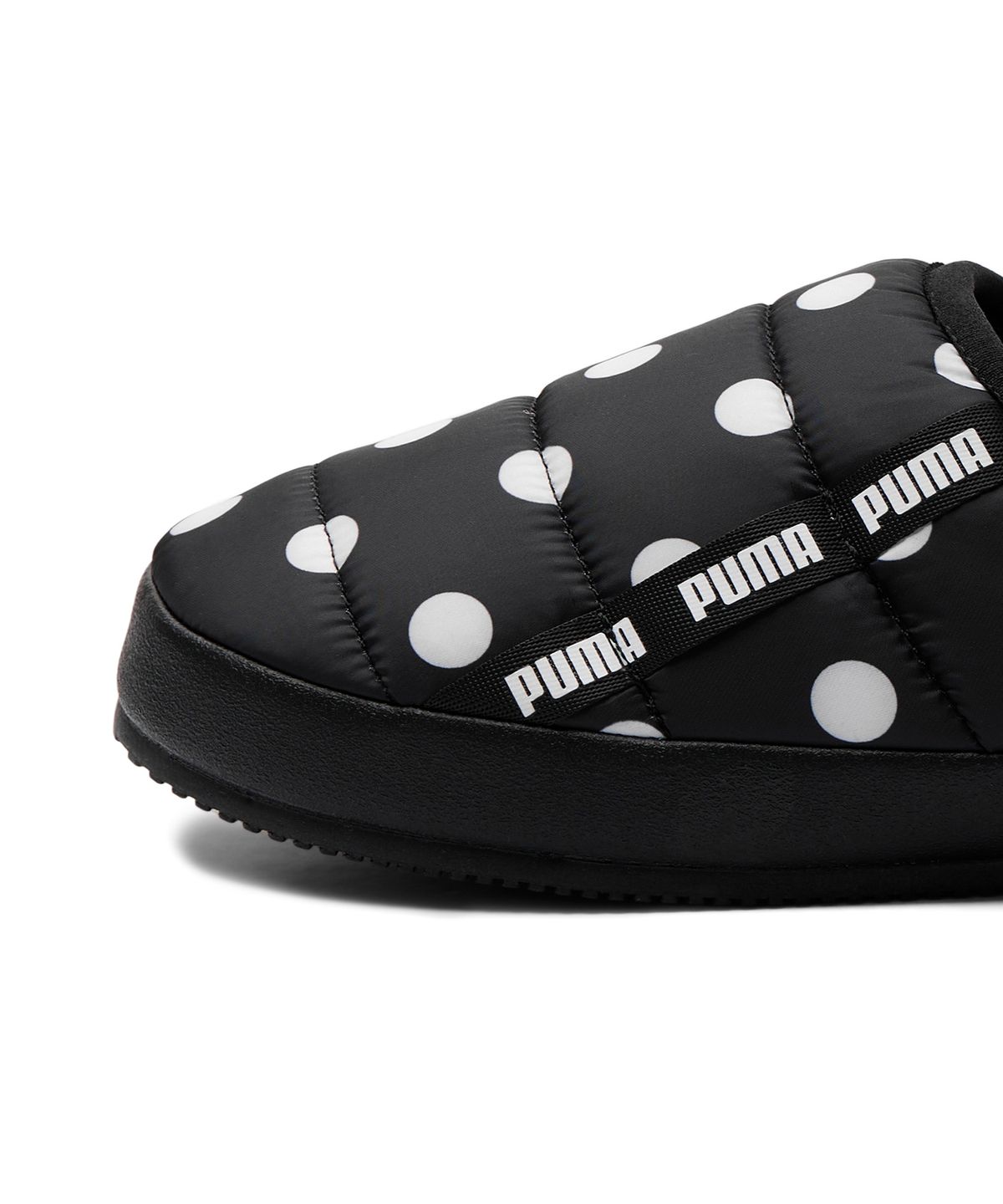 푸마(PUMA) 푸마 터프 패디드 폴카 도트 스커프 - 블랙:화이트 / 392192-01