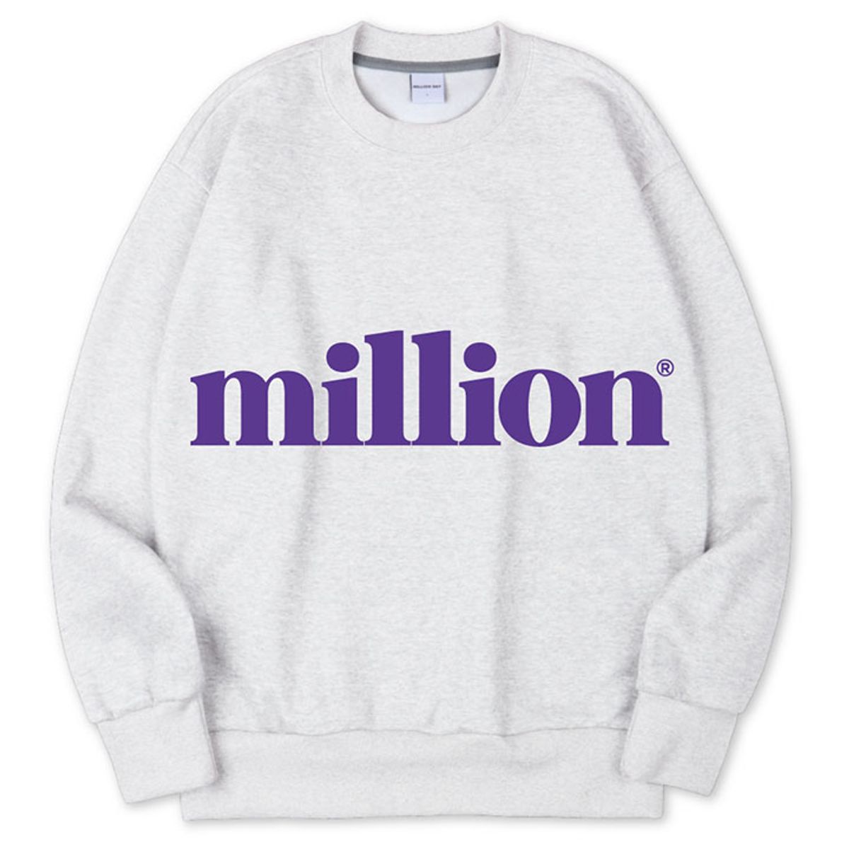 밀리언데이(MILLION DAY) MILLION BIG LOGO SWEATSHIRT