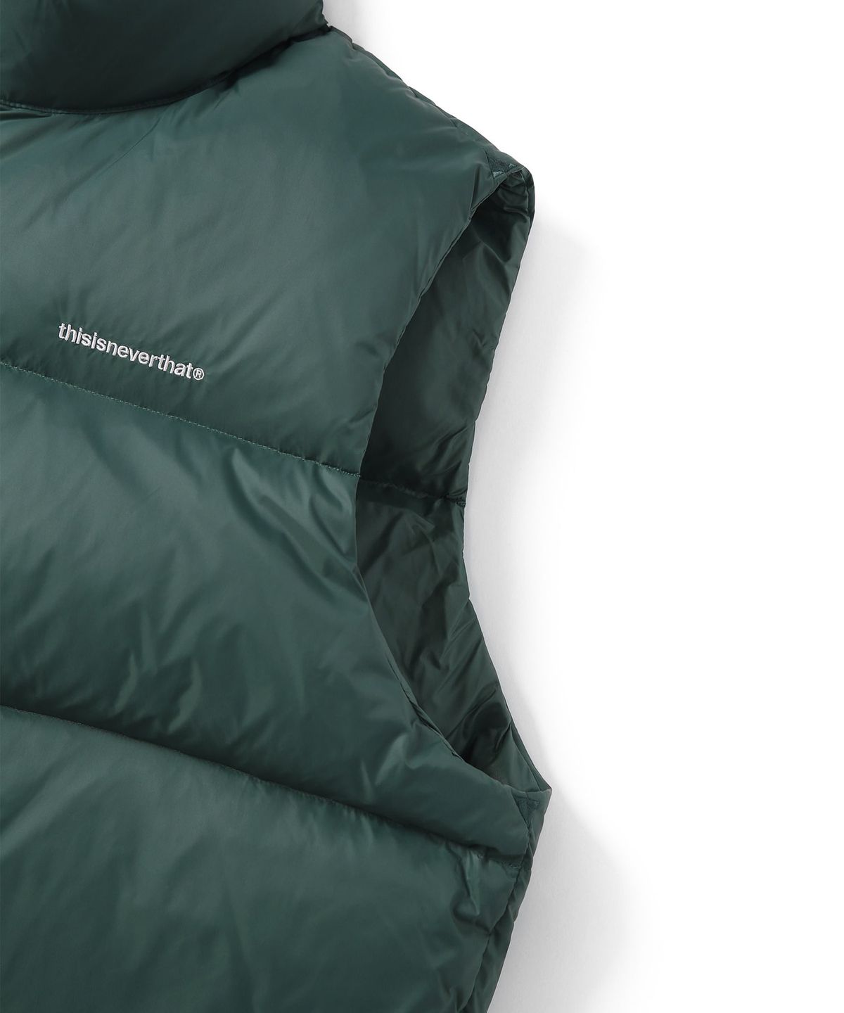 디스이즈네버댓(THISISNEVERTHAT) PERTEX® T Down Vest Green