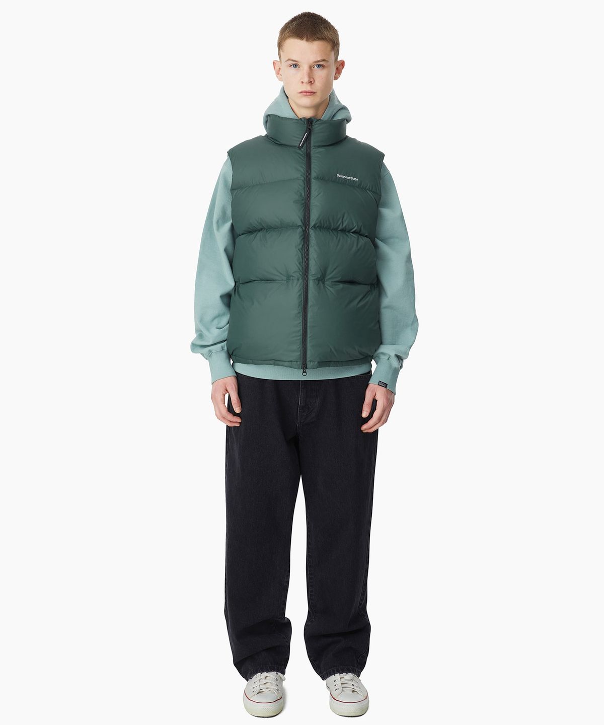 디스이즈네버댓(THISISNEVERTHAT) PERTEX® T Down Vest Green