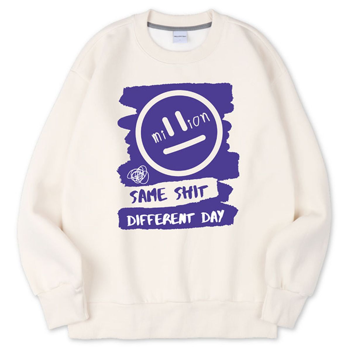 밀리언데이(MILLION DAY) MILLION SAME SWEATSHIRT