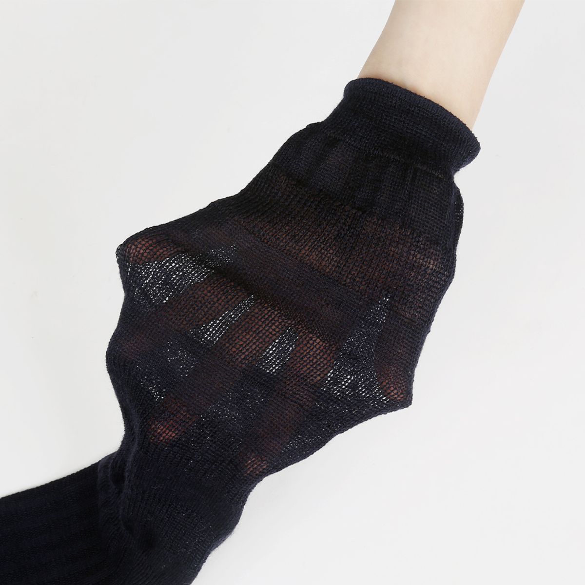 삭스에이(SOCKSA) [5PACK] 니트 더블코튼 골지 패턴 워머 오버니삭스 니삭스