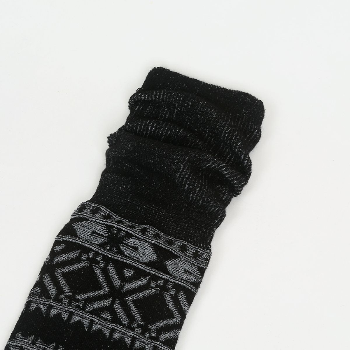 삭스에이(SOCKSA) [5PACK] 니트 더블코튼 골지 패턴 워머 오버니삭스 니삭스