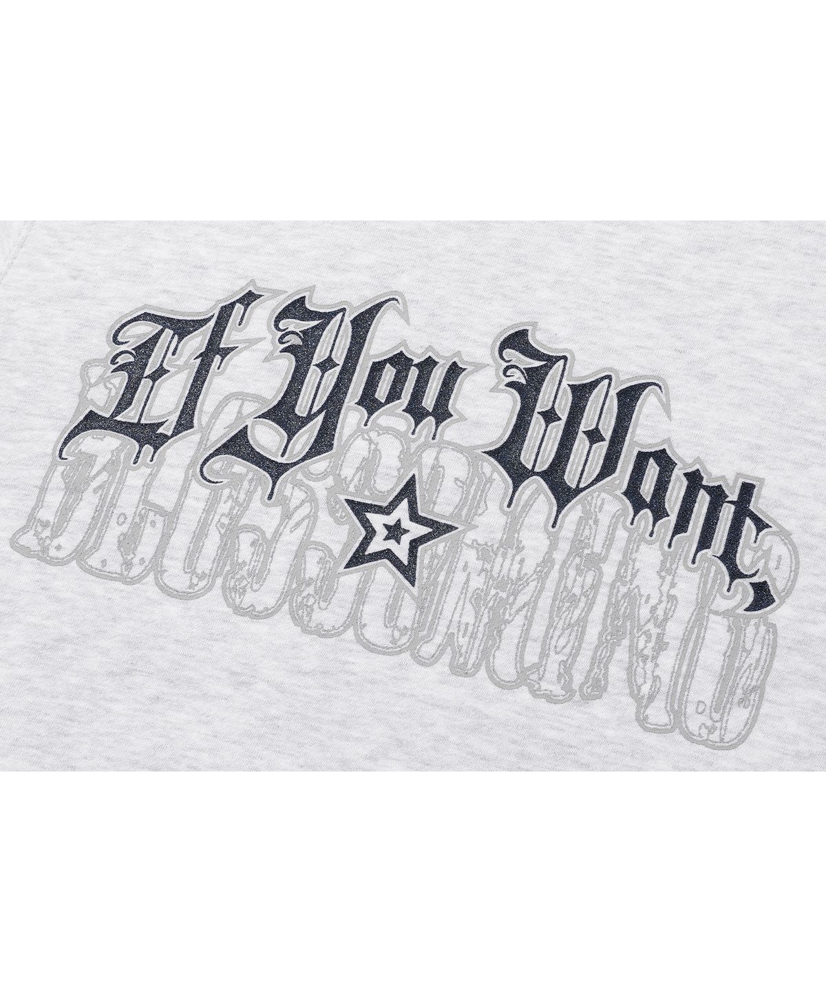 이퓨원트(IFYOUWANT) Glimmer ARCH Sweatshirt whitegray