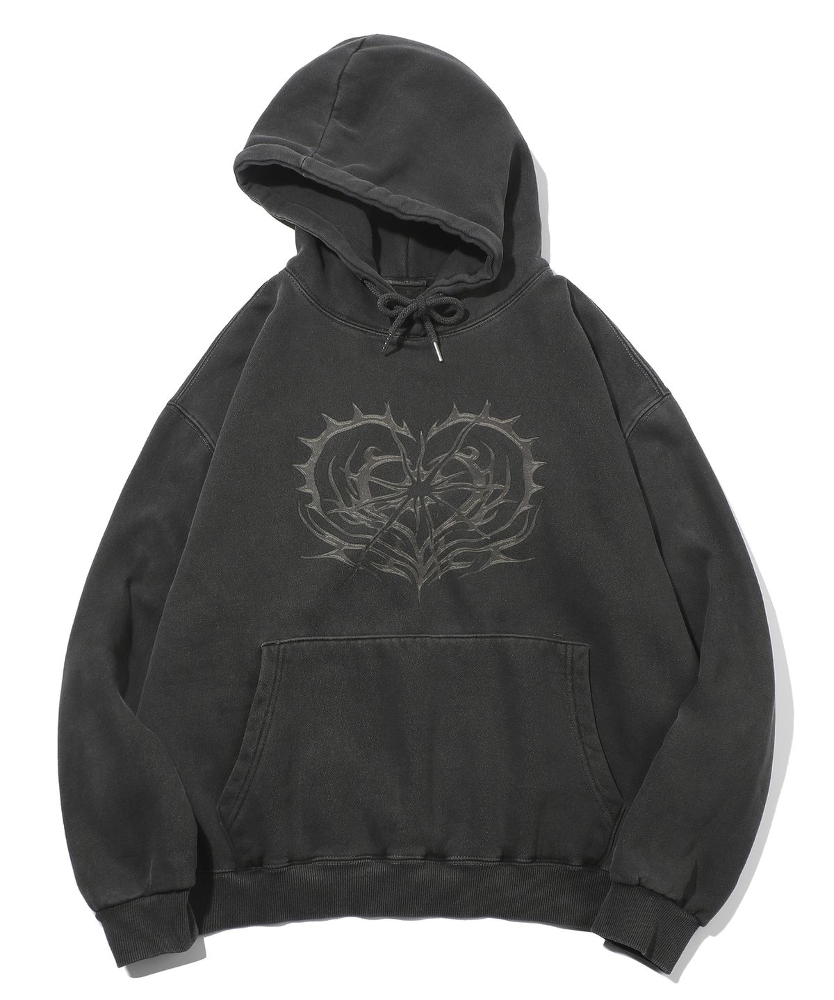 이퓨원트(IFYOUWANT) LOVE Future pigment HOOD smoke black