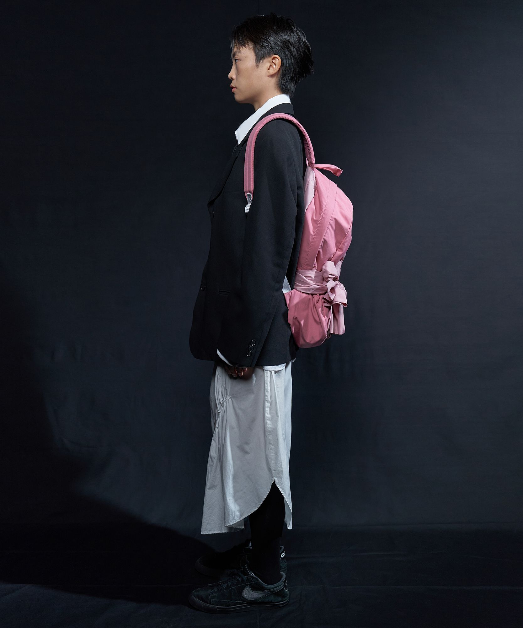 バックパック・リュック IUGAMAKARAS Knotted Backpack Old Pink IUG22B15OP MUSINSA | IUGAMAKARAS Knotted Backpack (Old Pink)