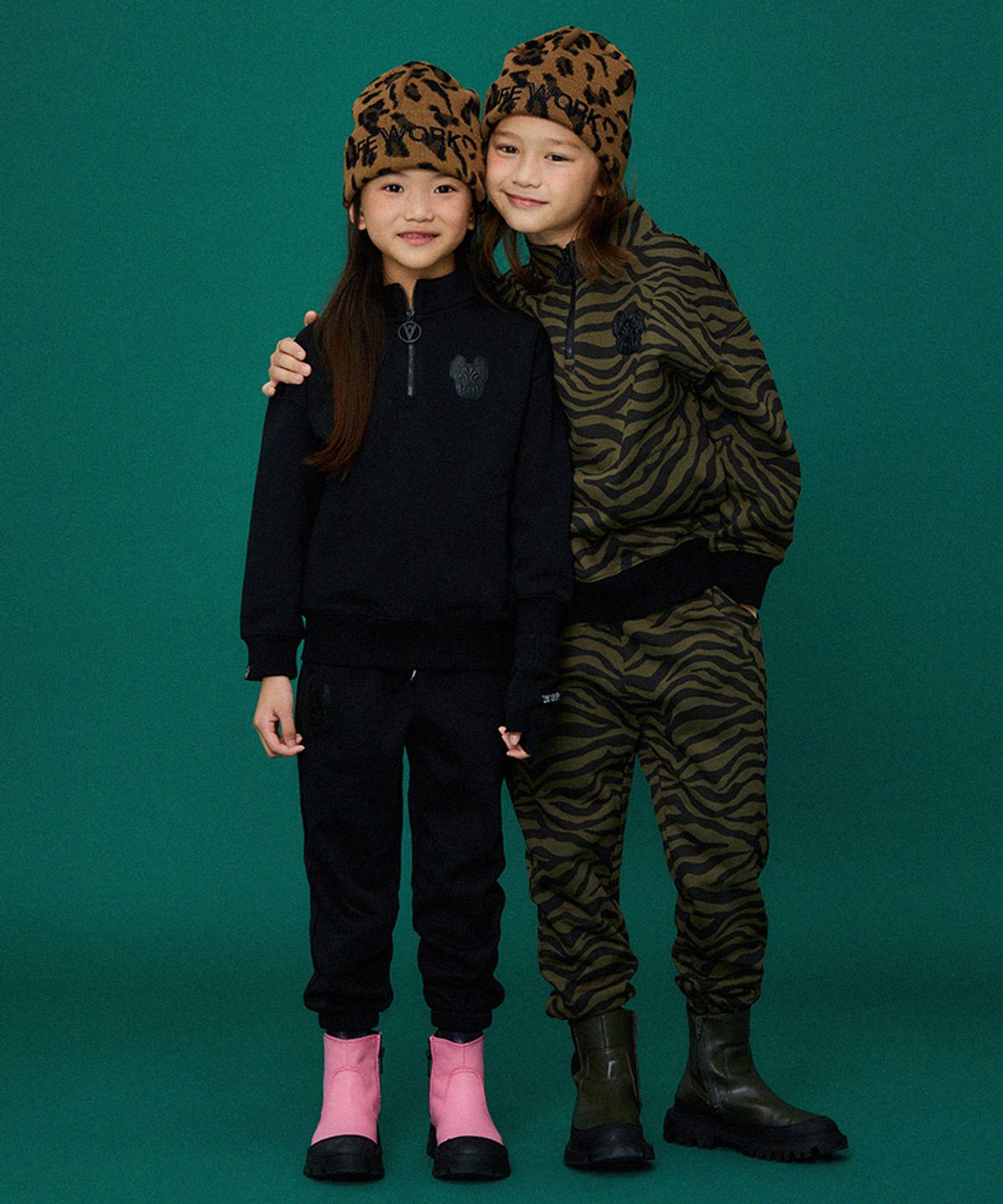 라이프워크 키즈(LIFEWORK KIDS) 키즈) 에센셜 와펜 조거팬츠