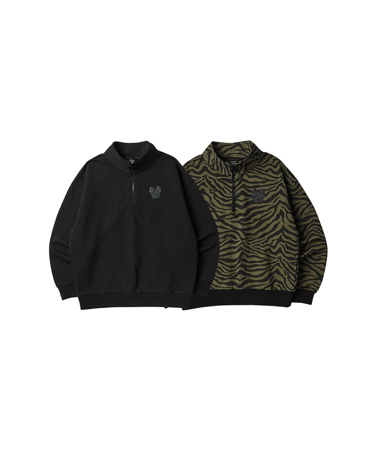 라이프워크 키즈(LIFEWORK KIDS) 키즈) 에센셜 반집업 맨투맨