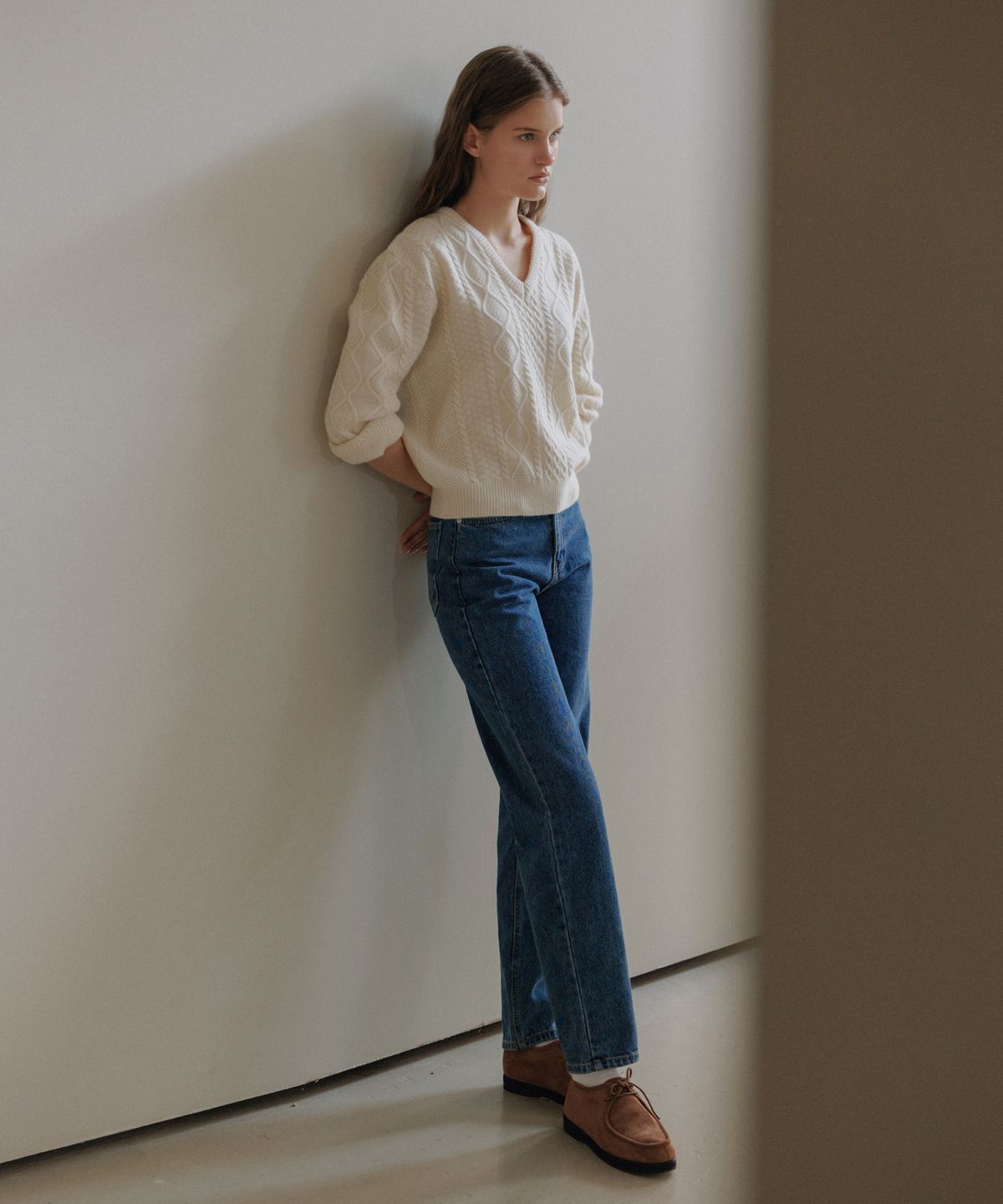 유라고(URAGO) Pony washed denim