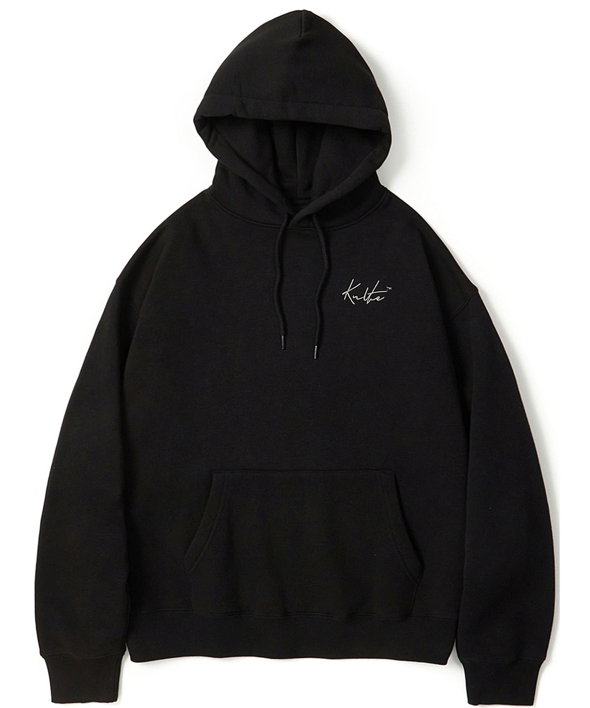 쿨트(KULTE) 042 마르세유 스크립트 후디 블랙