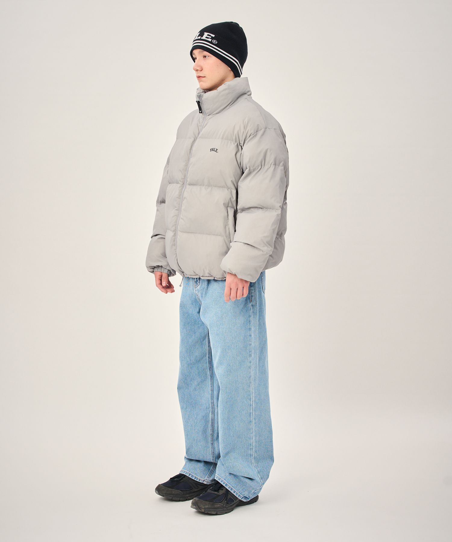 MUSINSA | YALE [ONEMILE WEAR] DAILY SHORT PUFFER JACKET