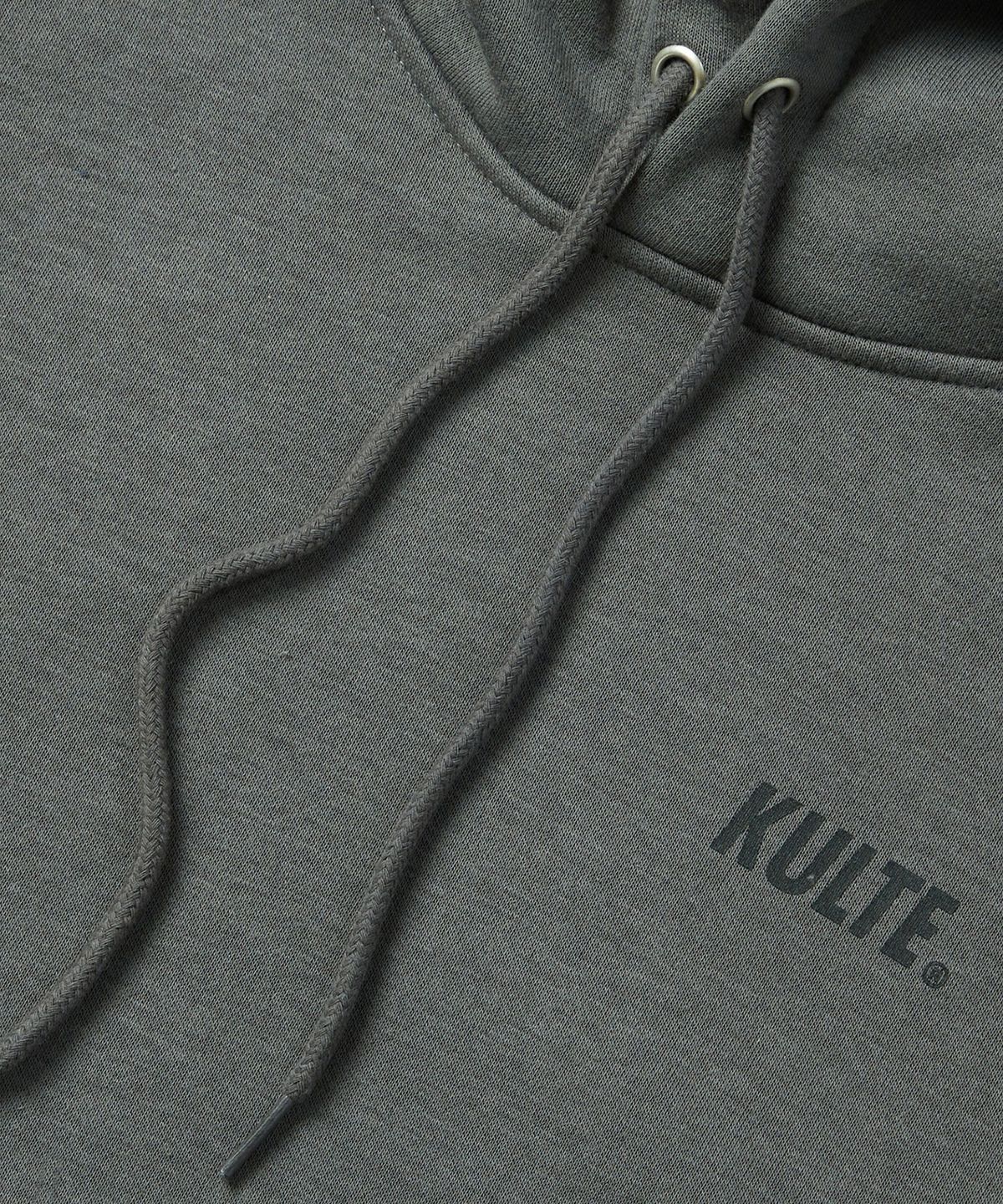 쿨트(KULTE) 044 다이나믹 로고 후디 그레이