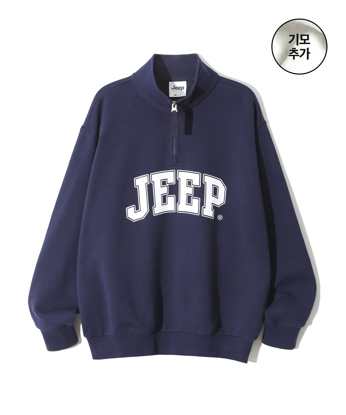 지프(JEEP) [기모]Half Zip-Up Big Logo Sweat (JO5TSU731NA)