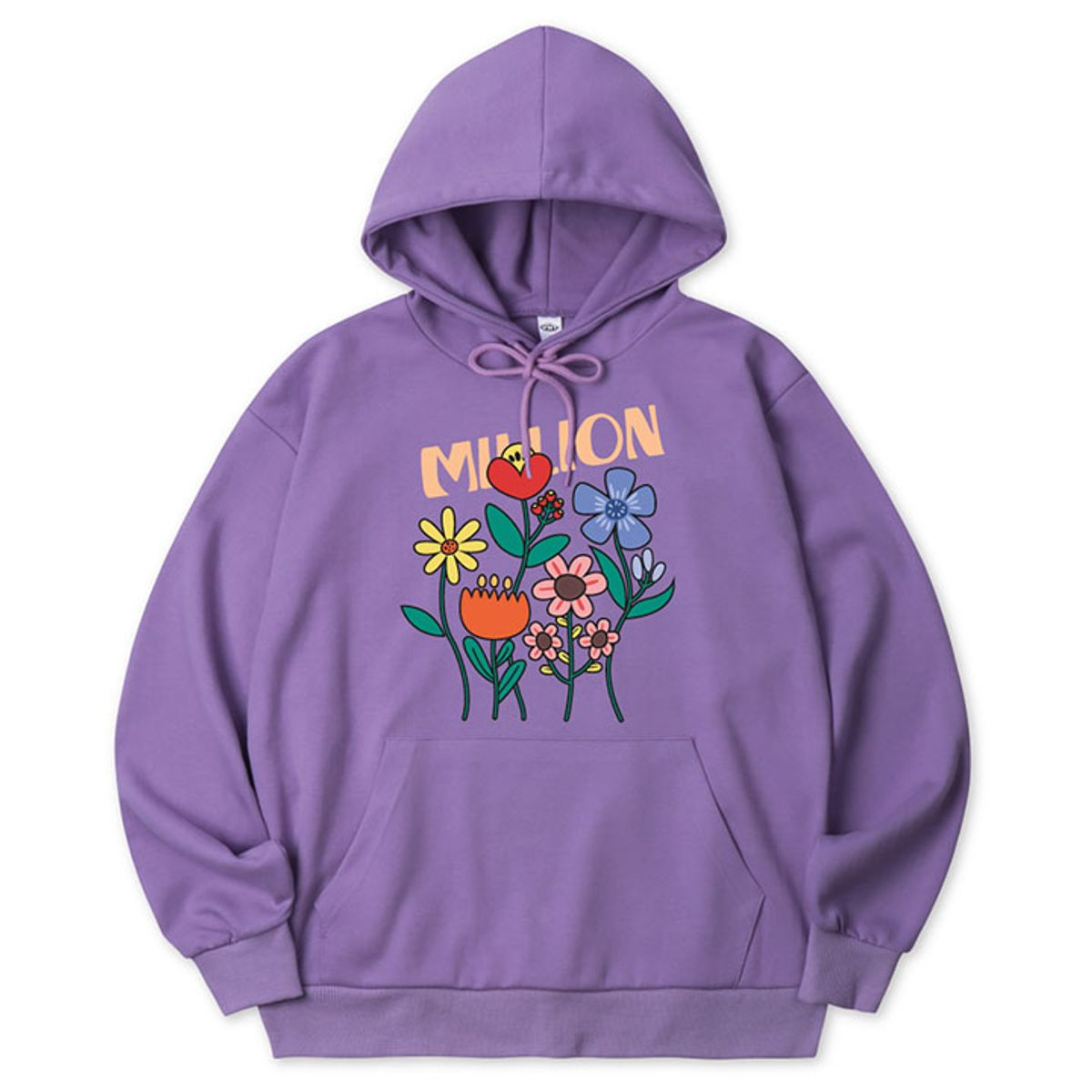 밀리언데이(MILLION DAY) MILLION GLOW FLOWER HOODIE