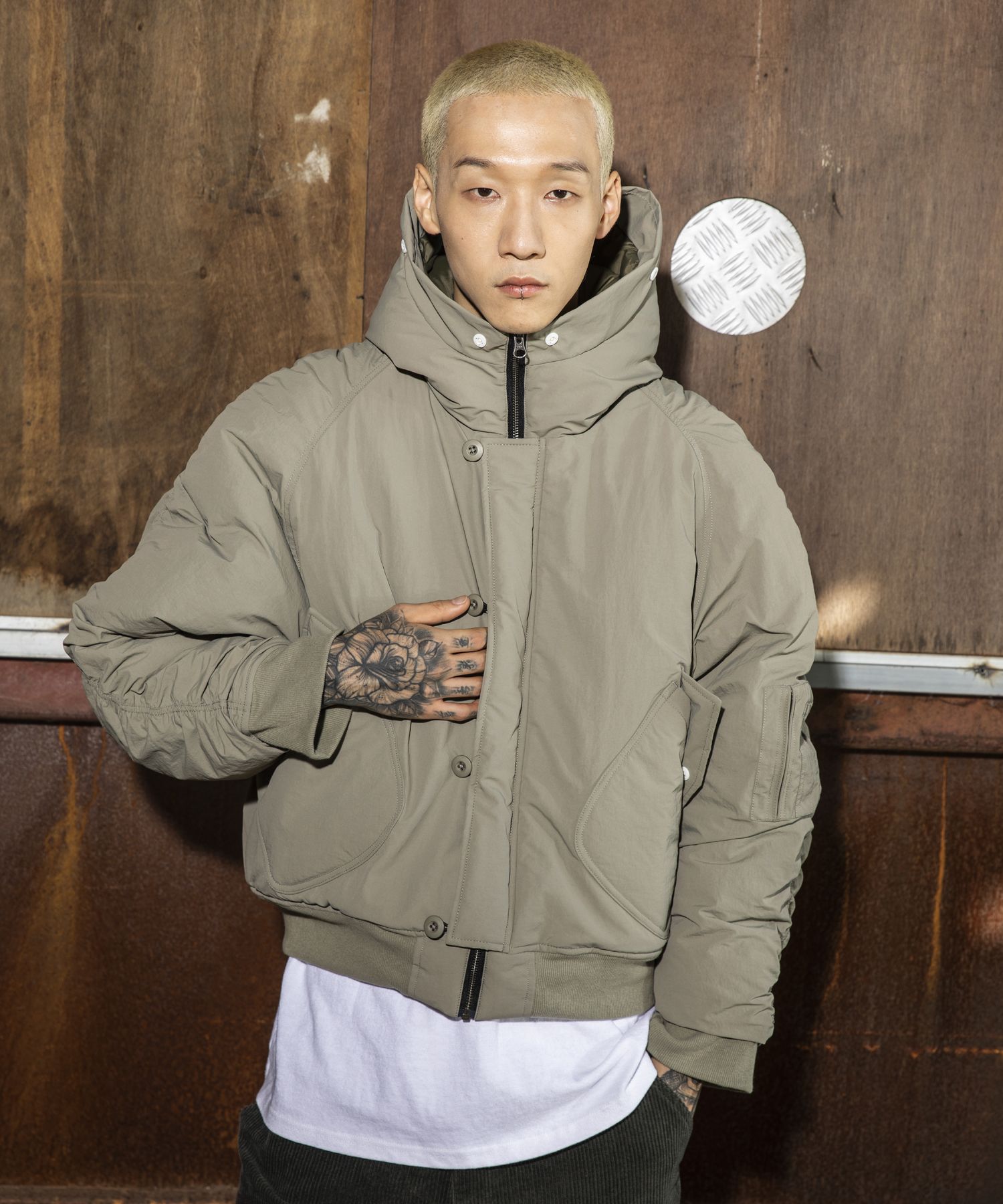 MUSINSA公式 | XTONZ XJ73 Lena N-2B Parka (KHAKI)