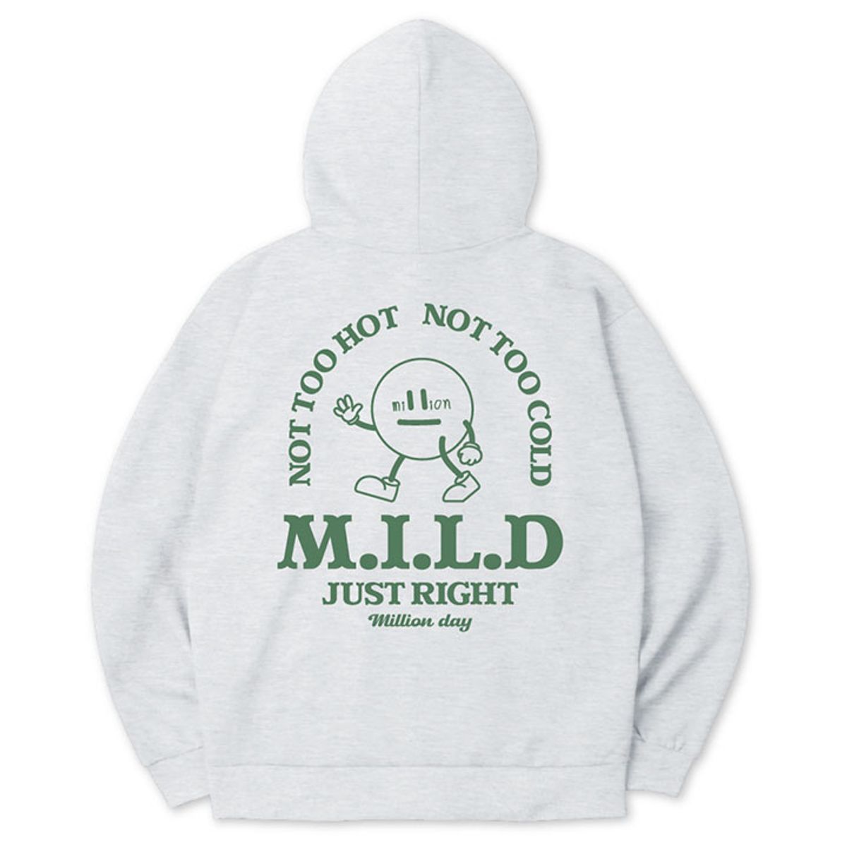 밀리언데이(MILLION DAY) MILLION MILD HOODIE