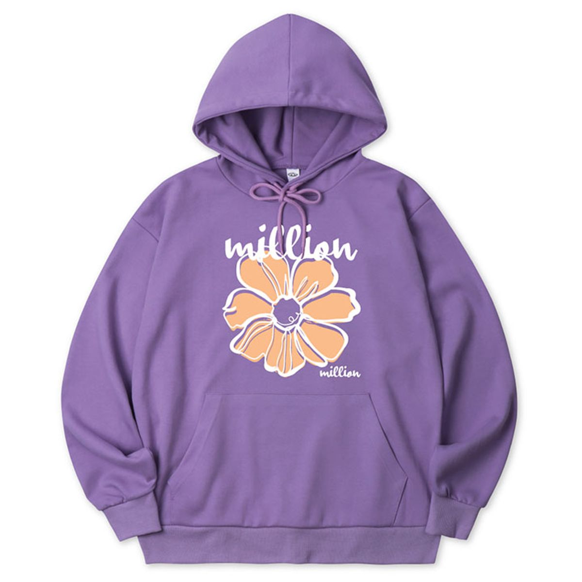 밀리언데이(MILLION DAY) MILLION FLOWER HOODIE