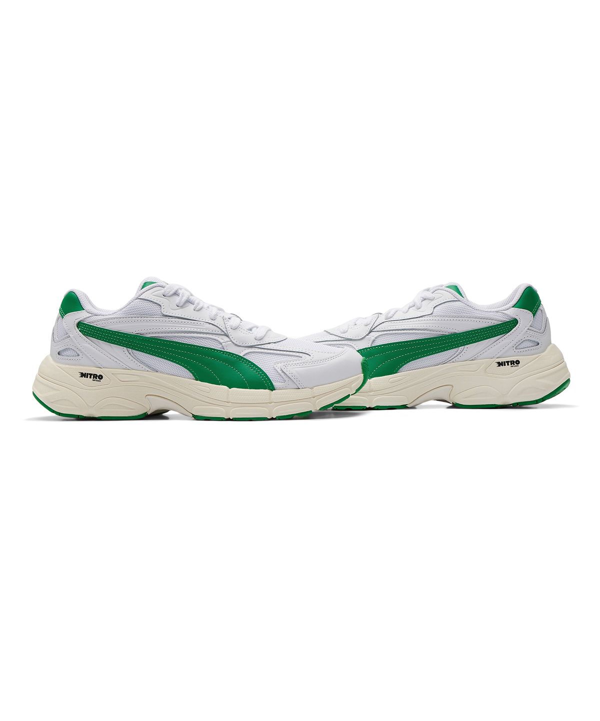 푸마(PUMA) 테버리스 나이트로 - 화이트:그린 / 392134-01