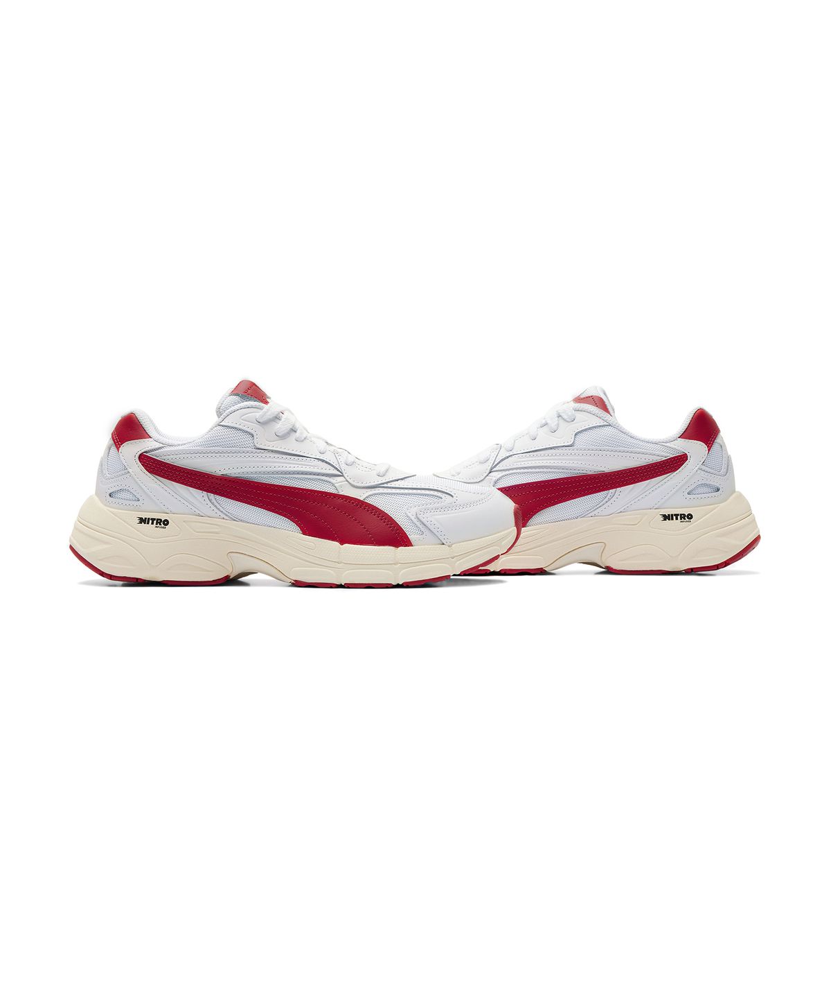 푸마(PUMA) 테버리스 나이트로 - 화이트:레드 / 392134-03