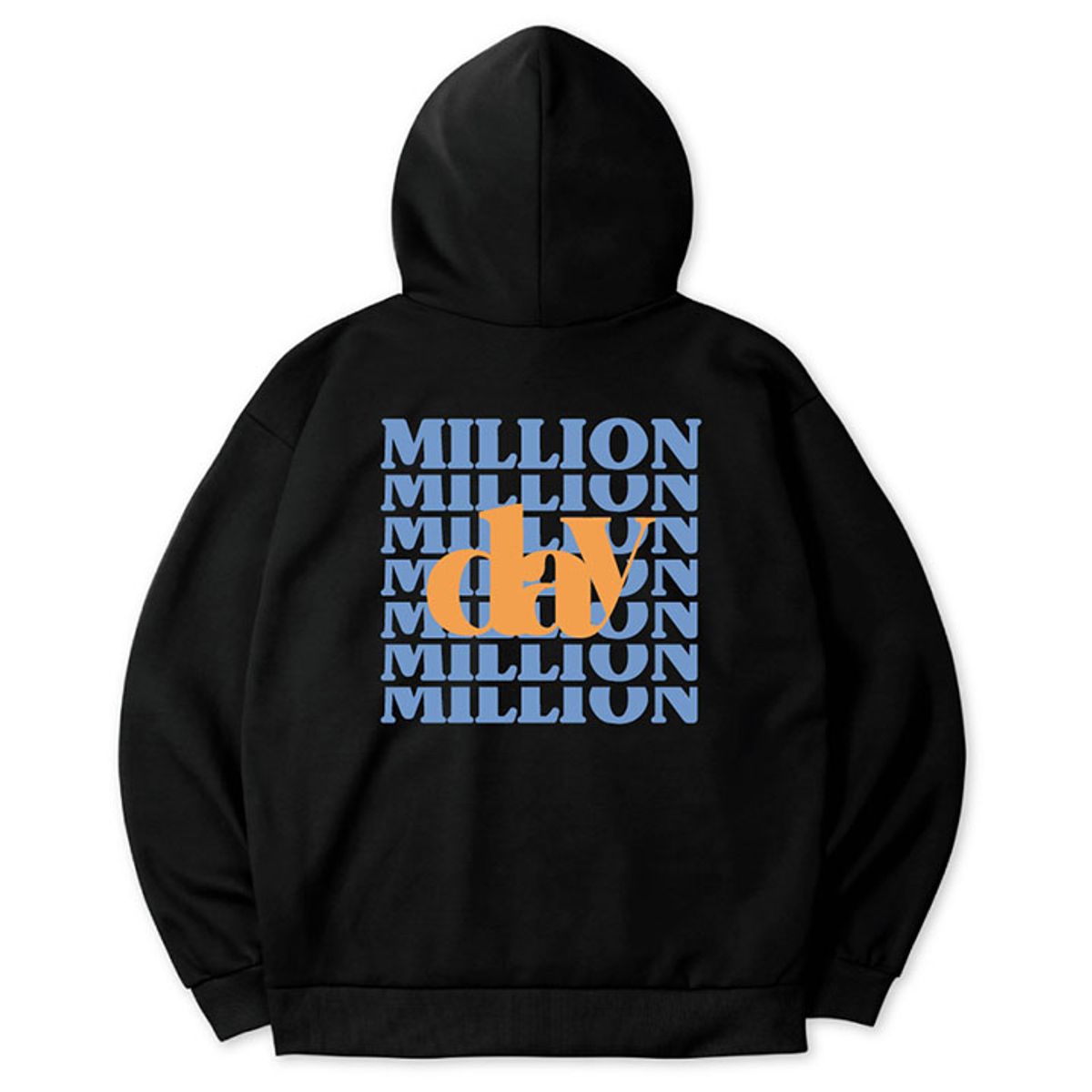 밀리언데이(MILLION DAY) MILLION GRID HOODIE