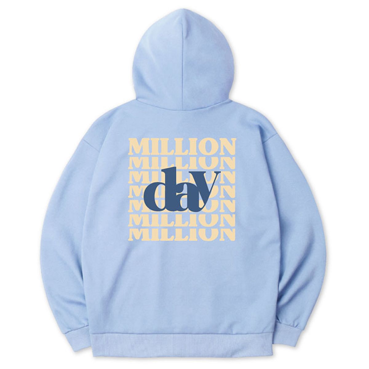 밀리언데이(MILLION DAY) MILLION GRID HOODIE