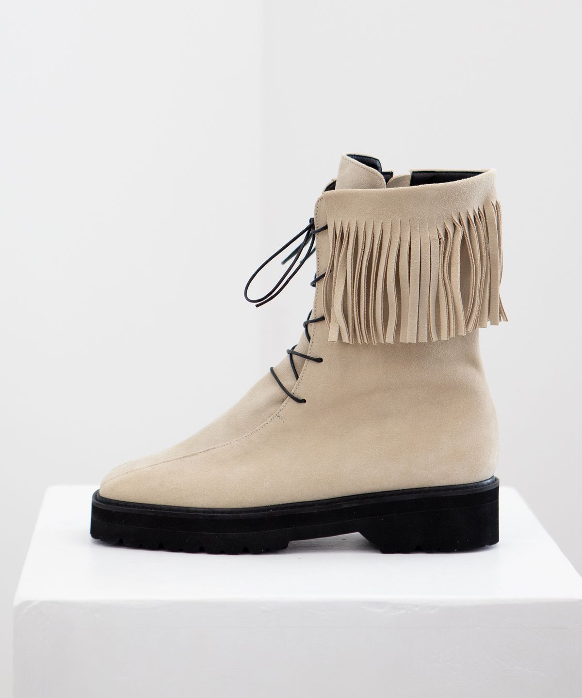 트윗비피(TWVP) BOHEME FRINGE ANKLE BOOTS 22F08IV 보엠 프린지 앵클부츠