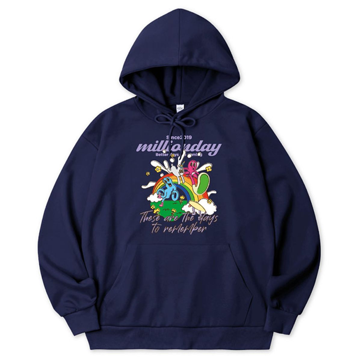 밀리언데이(MILLION DAY) MILLION FRIENDS HOODIE