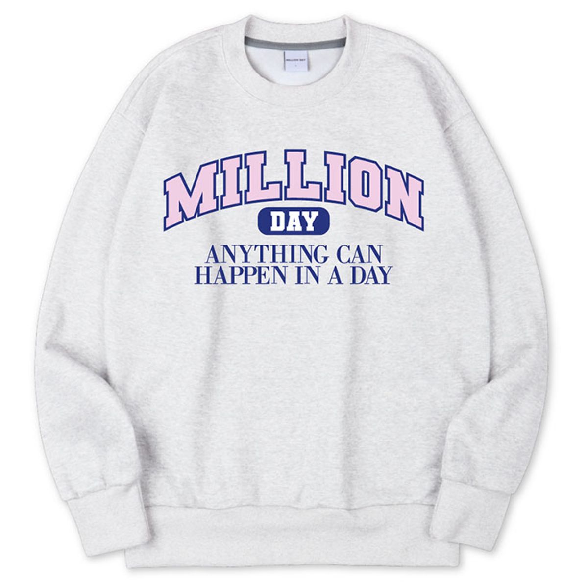 밀리언데이(MILLION DAY) MILLION CAMPUS SWEATSHIRT
