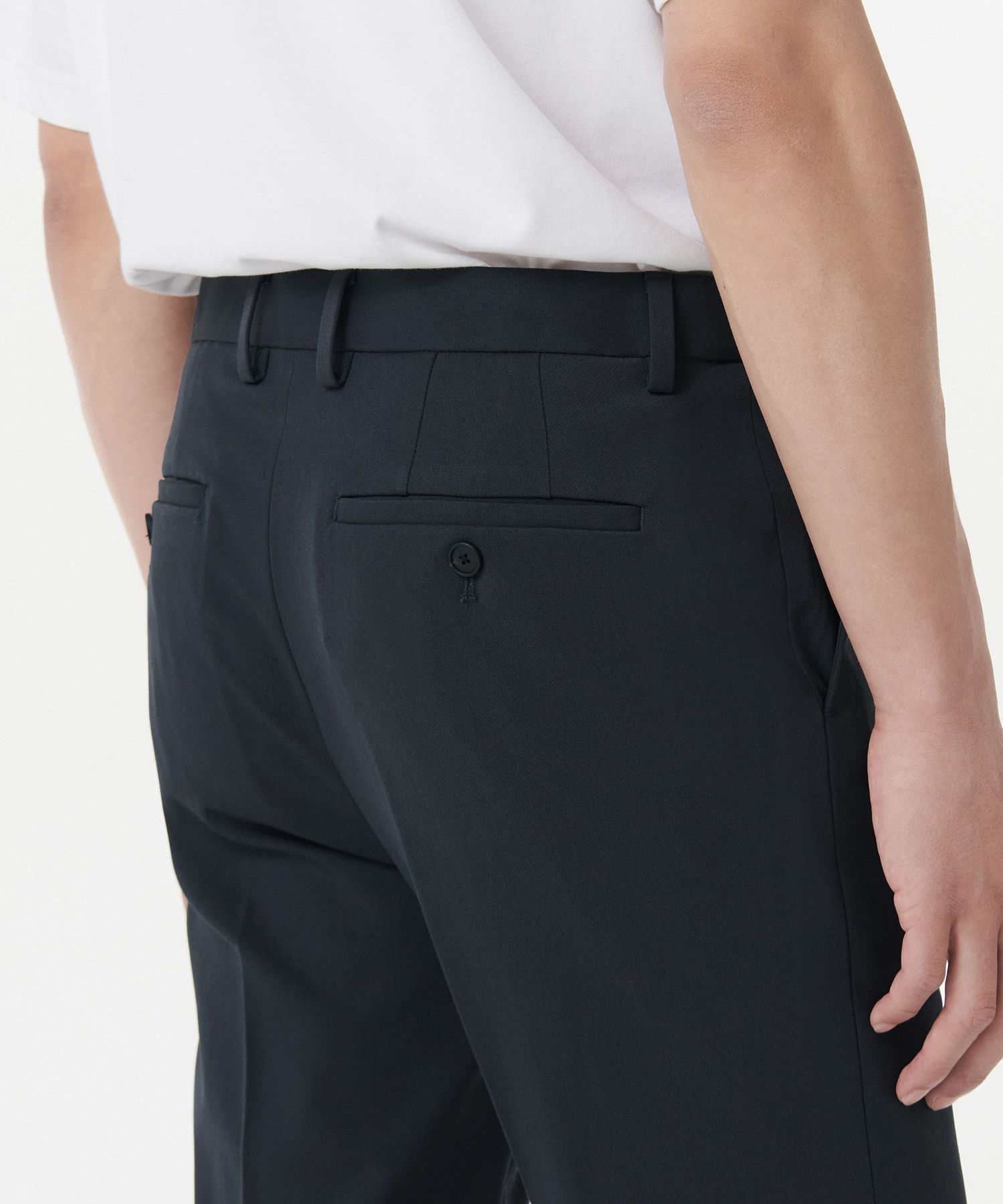 MUSINSA | MUSINSA STANDARD Tapered Hidden Banding Crop