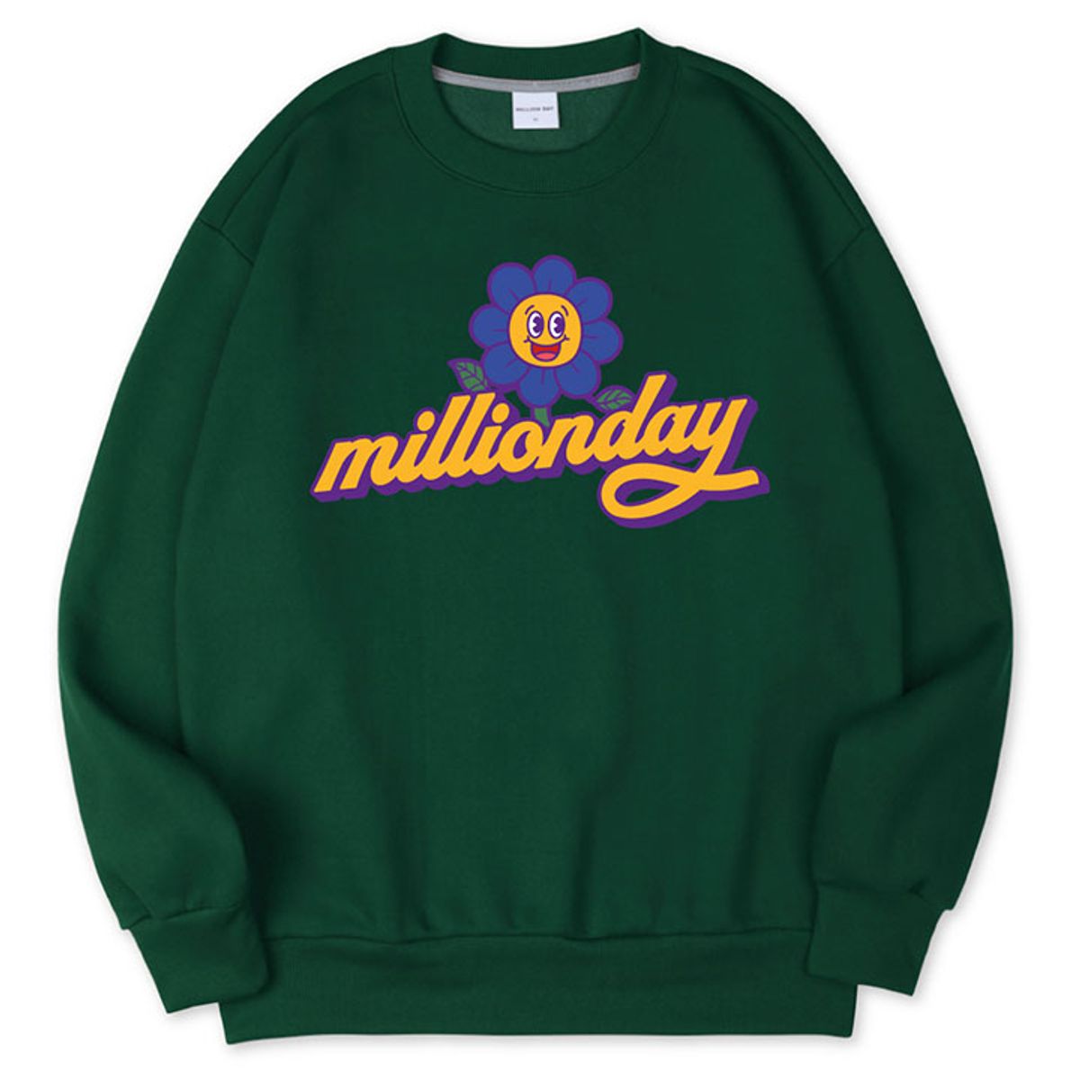 밀리언데이(MILLION DAY) MILLION SUNFLOWER SWEATSHIRT