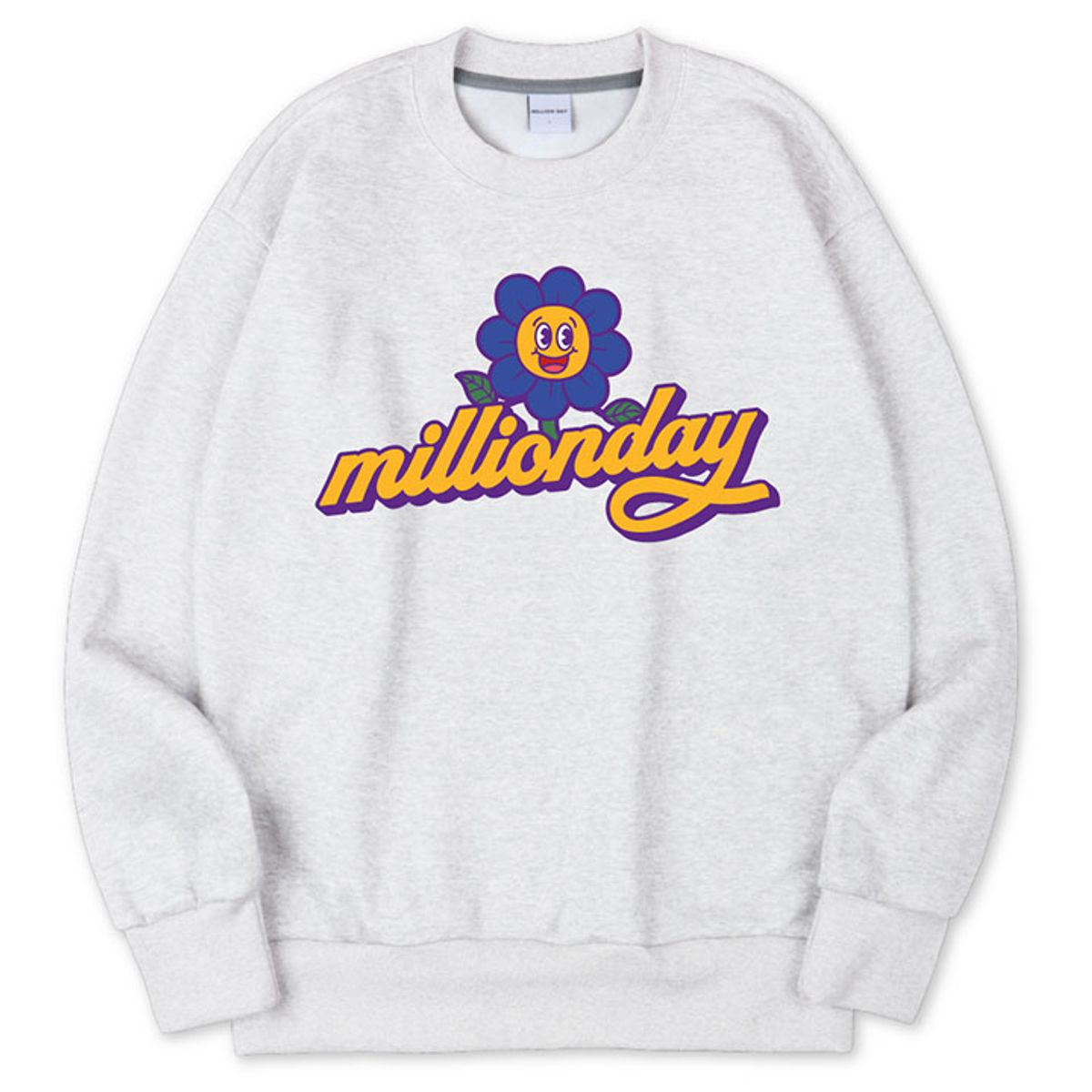 밀리언데이(MILLION DAY) MILLION SUNFLOWER SWEATSHIRT