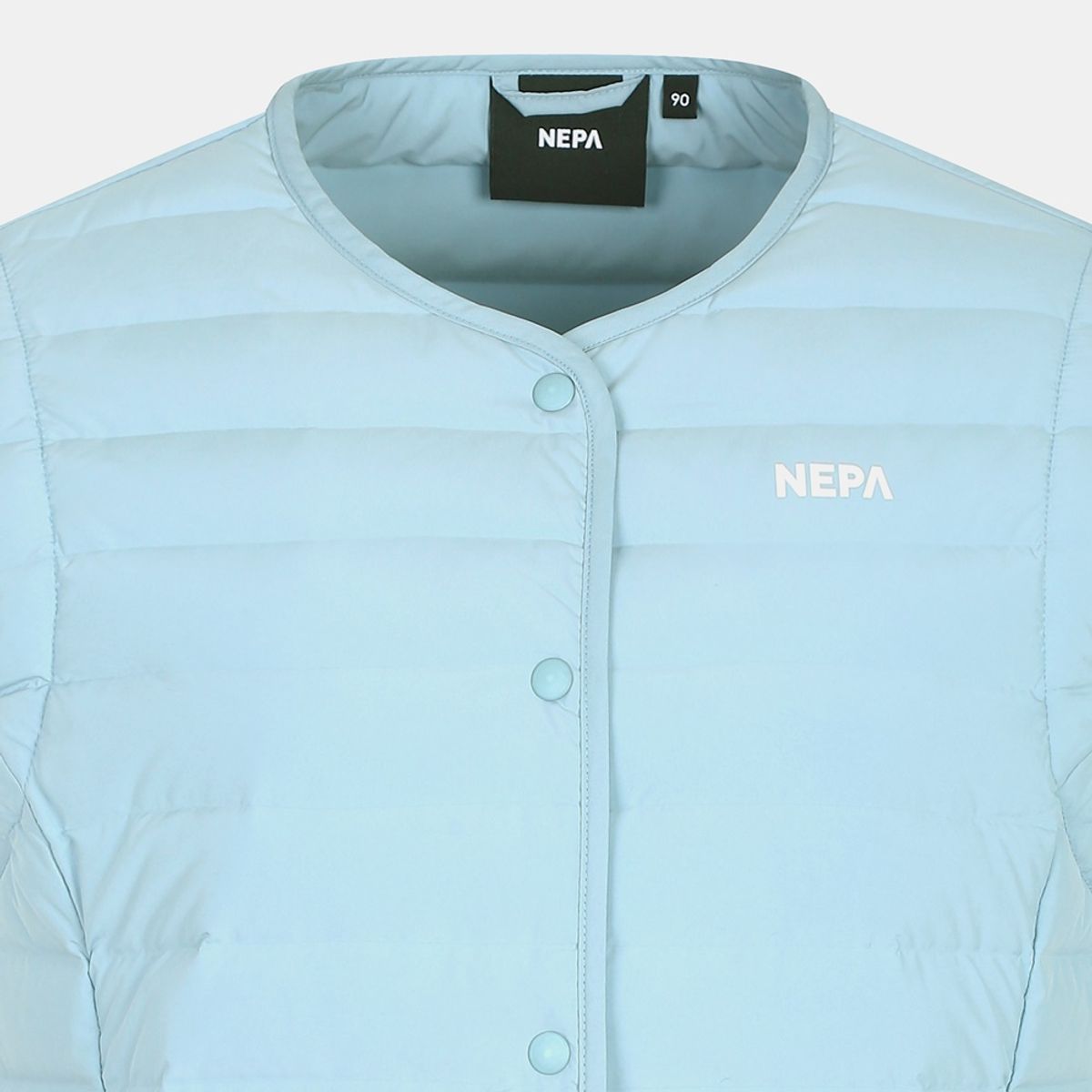 네파(NEPA) 7I61341 여성 리니아 넥리스 튜브 경량 다운 베스트
