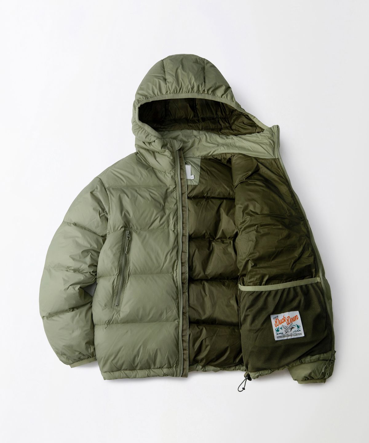 아웃스탠딩(OUTSTANDING) MOUNTAIN DOWN PARKA_OLIVE GREEN