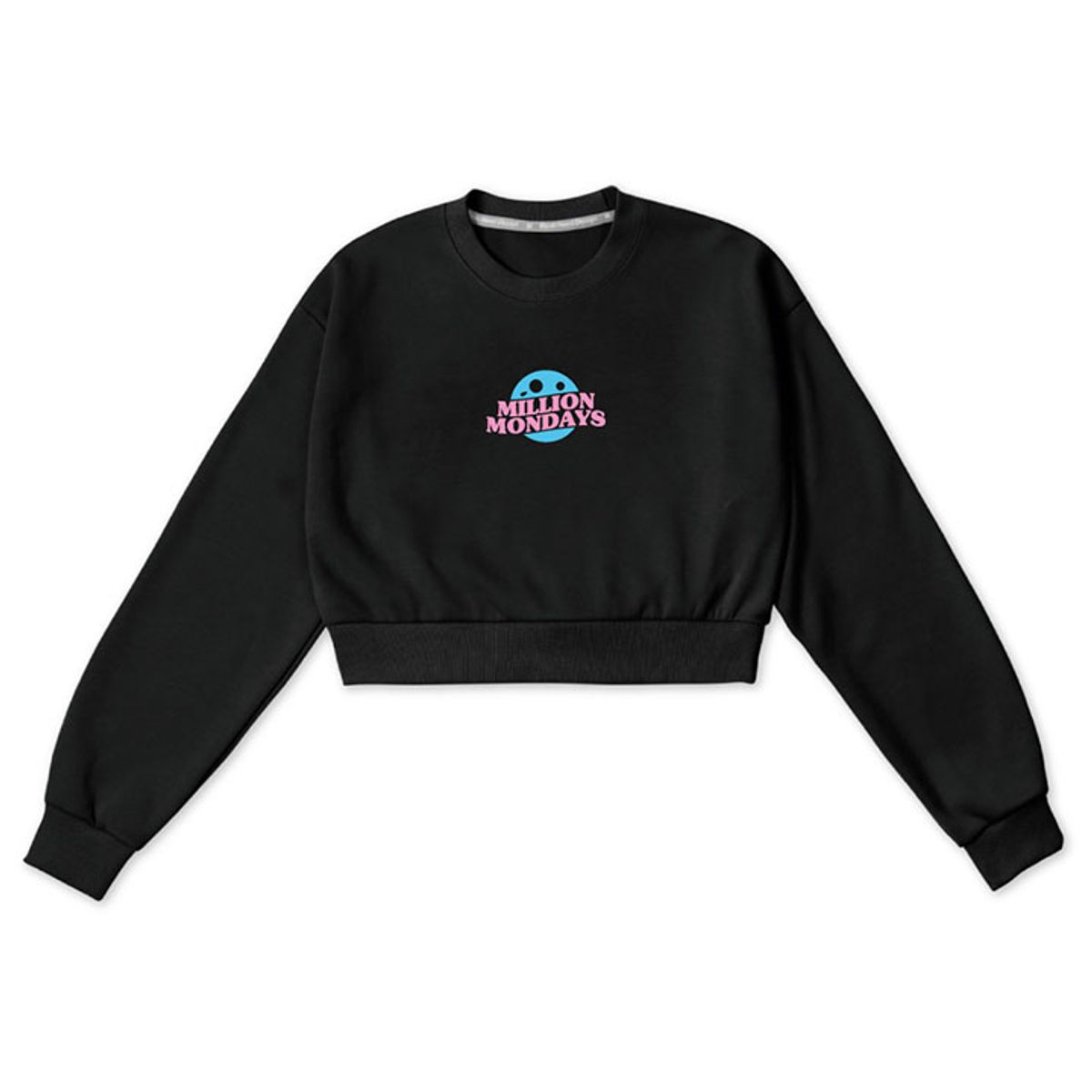 밀리언데이(MILLION DAY) MILLION PING-PONG CROP SWEATSHIRT