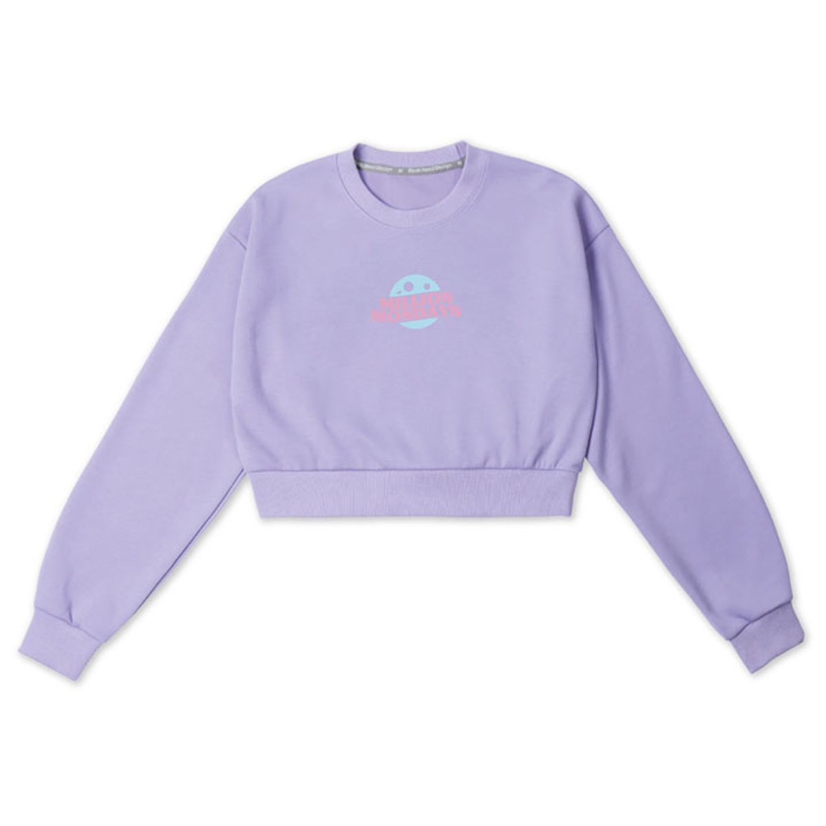 밀리언데이(MILLION DAY) MILLION PING-PONG CROP SWEATSHIRT