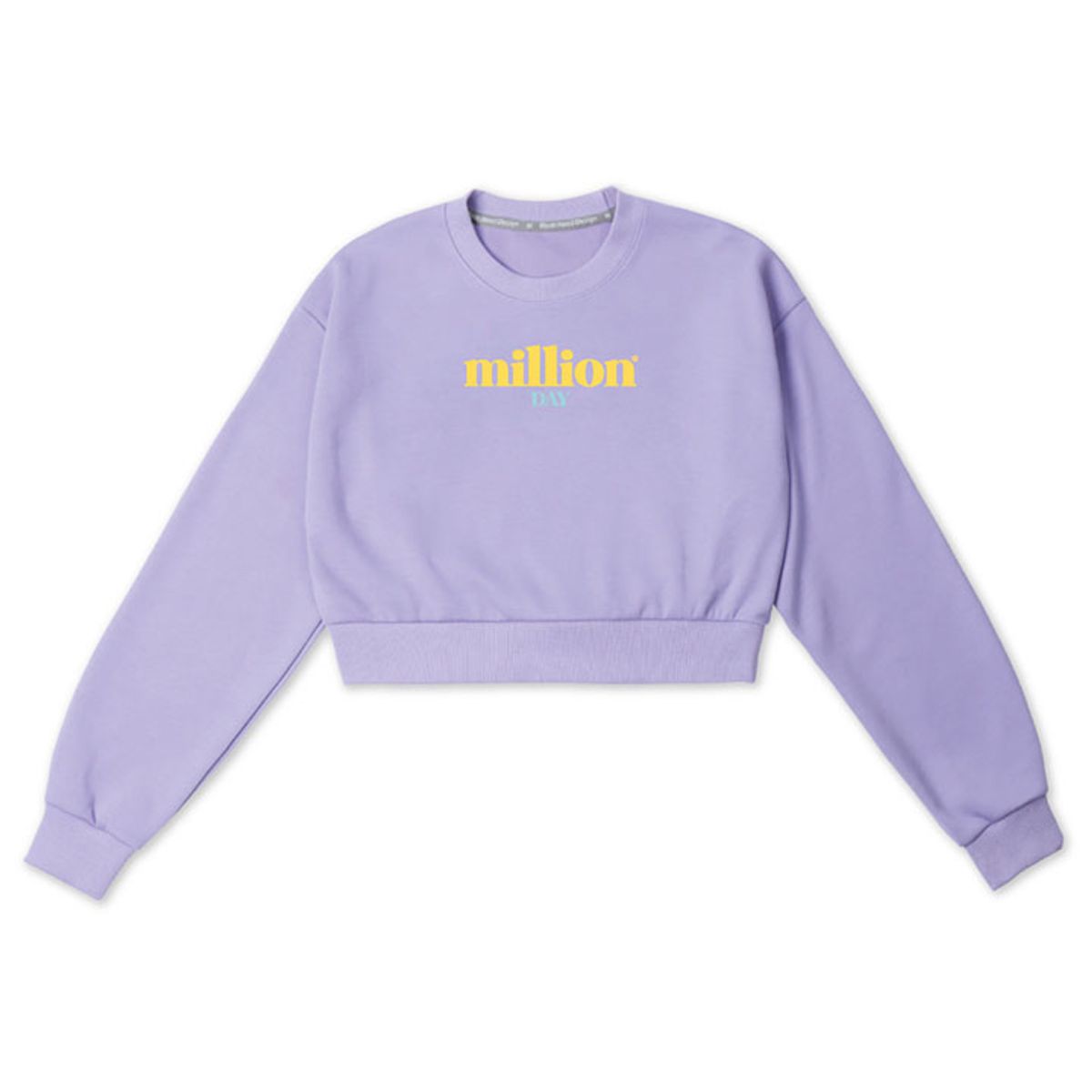 밀리언데이(MILLION DAY) MILLION SMALL CROP SWEATSHIRT