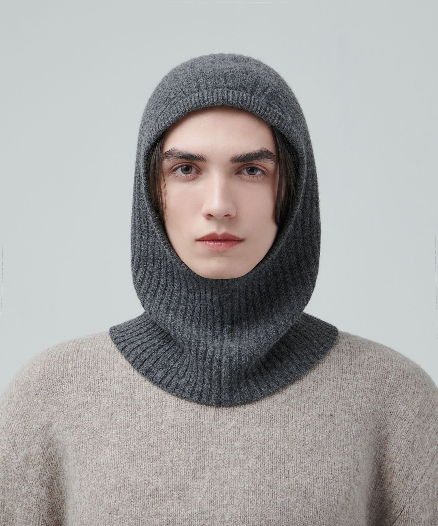 MUSINSA公式 | MUSINSA STANDARD ラムズウールニットバラクラバ