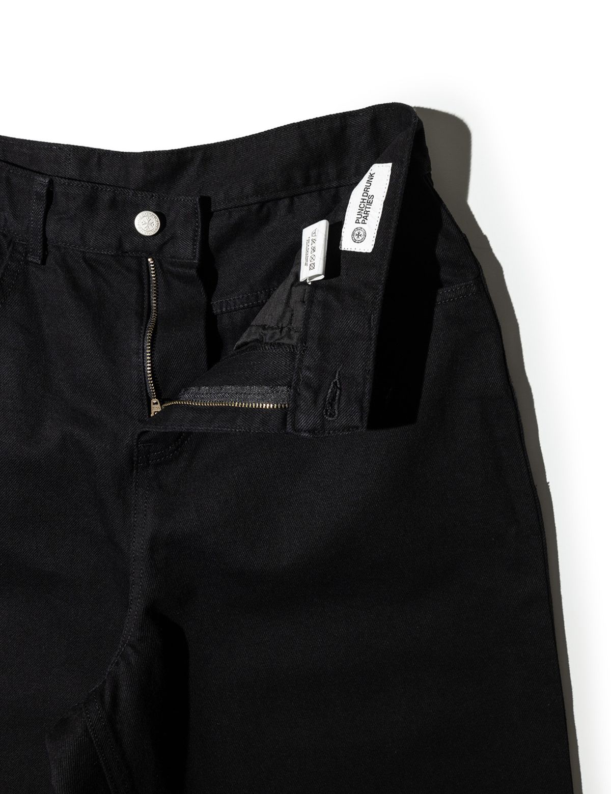 펀치드렁크파티즈(PUNCH DRUNK PARTIES) Misfits Jeans (PITCH BLACK)