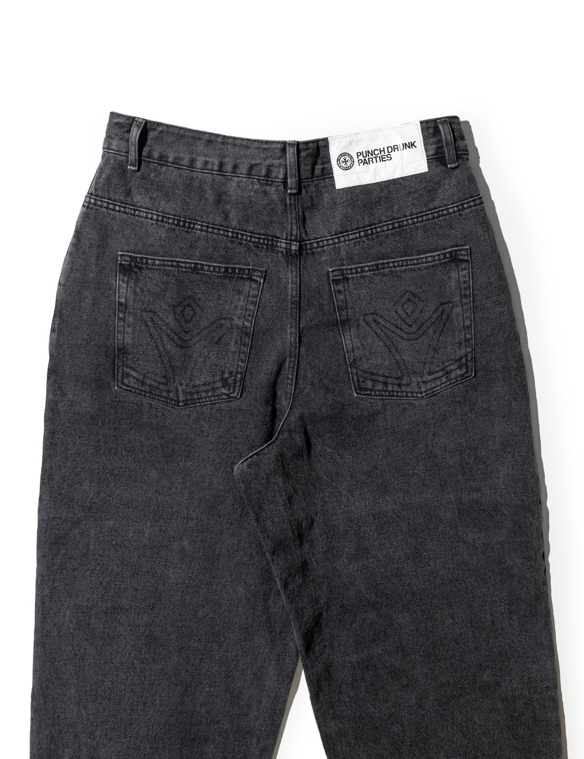 펀치드렁크파티즈(PUNCH DRUNK PARTIES) Misfits Jeans (WASHED BLACK)