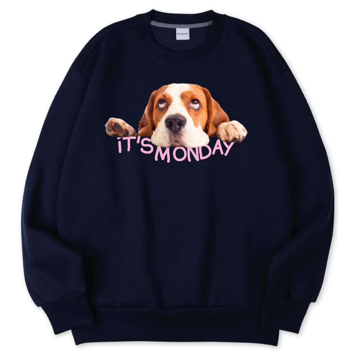 밀리언데이(MILLION DAY) MILLION MONDAY PUPPY SWEATSHIRT