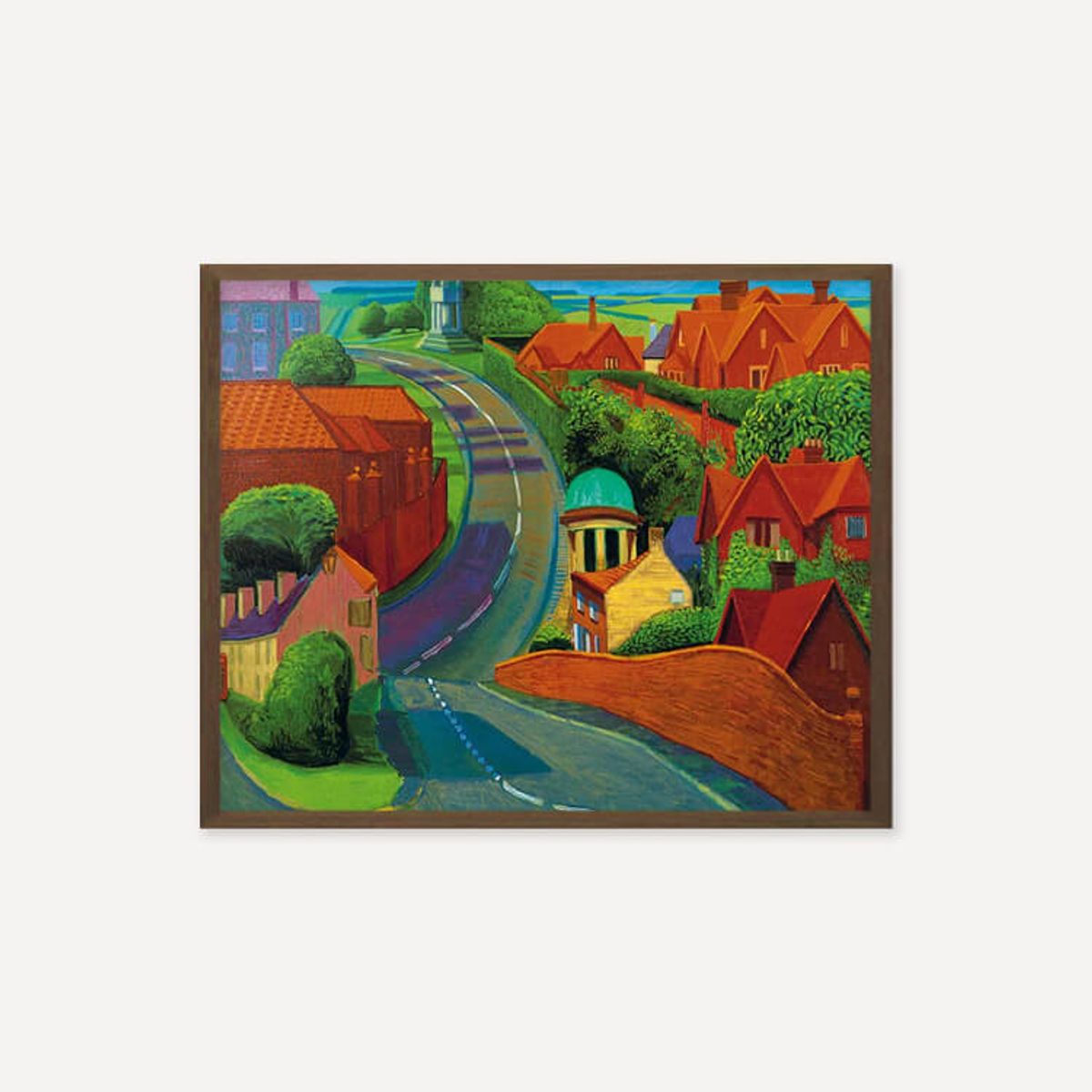 그릿시즌(GREET SEASON) 데이비드 호크니 The Road to York Through Sledmere (액자 포함)