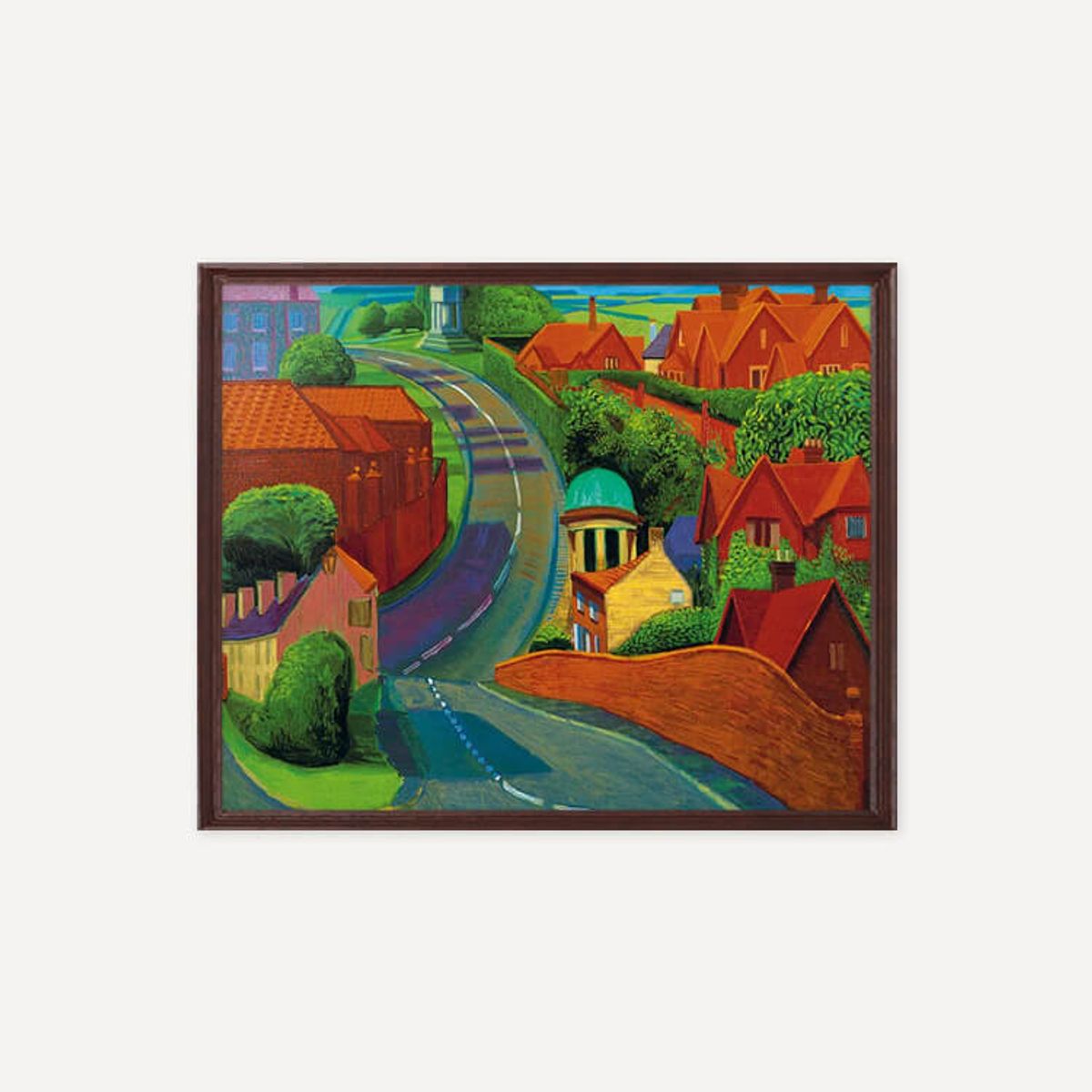 그릿시즌(GREET SEASON) 데이비드 호크니 The Road to York Through Sledmere (액자 포함)